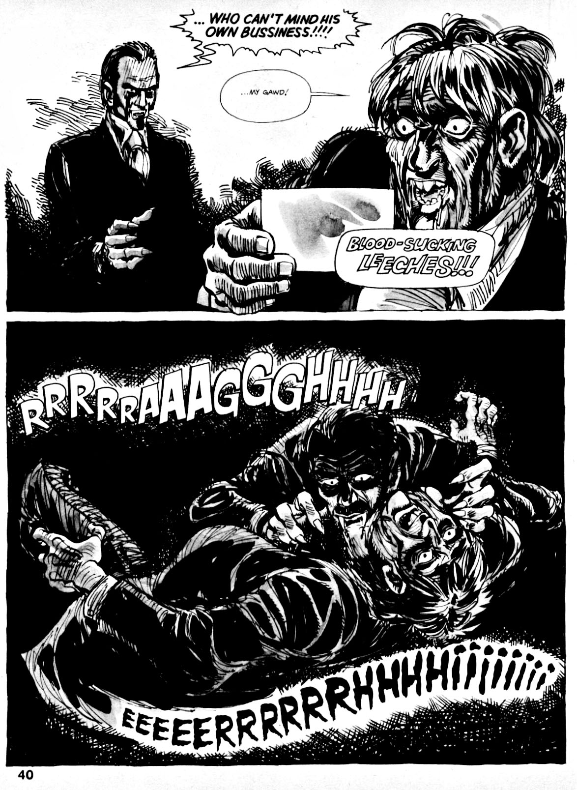 Read online Nightmare (1970) comic -  Issue #14 - 38