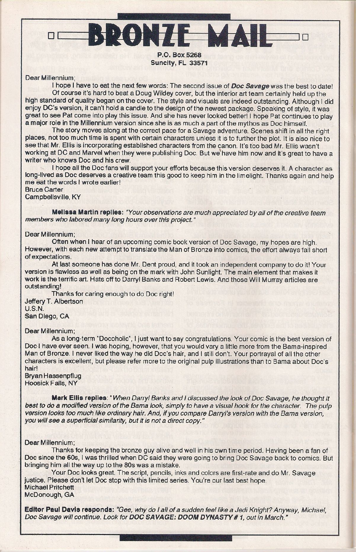 Read online Doc Savage: The Man of Bronze comic -  Issue #3 - 30
