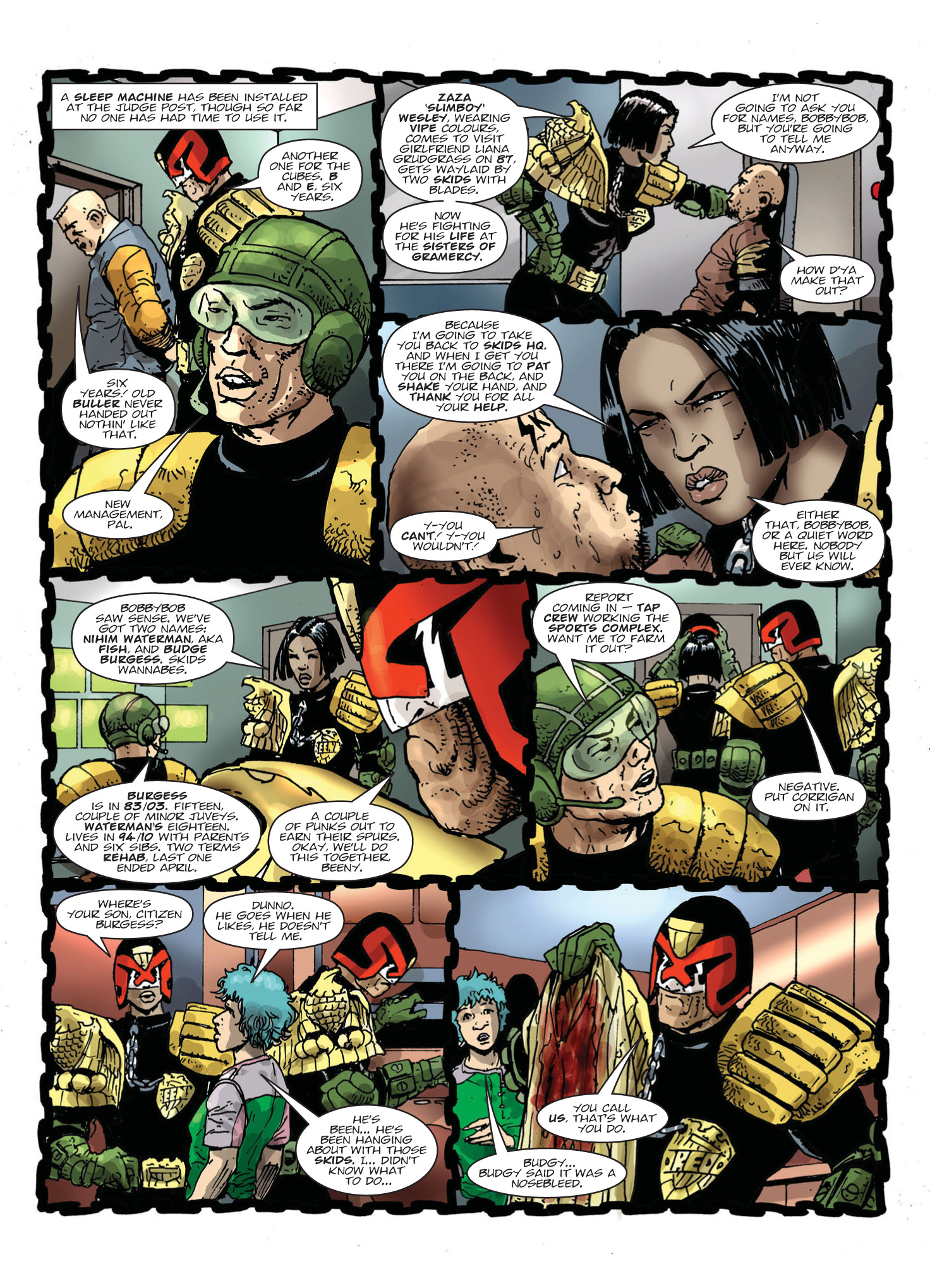 Read online Judge Dredd Megazine (Vol. 5) comic -  Issue #396 - 77