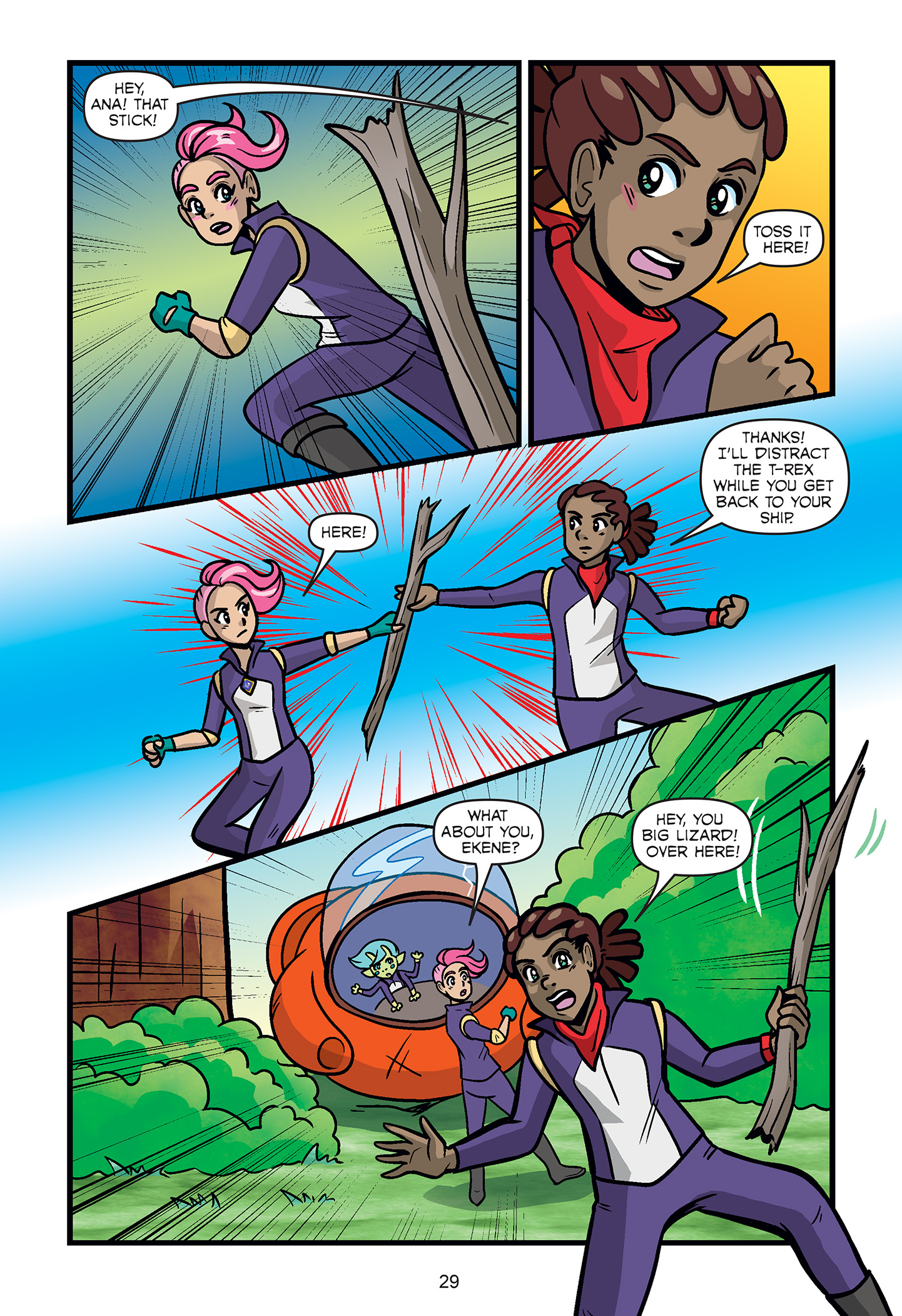 Read online Ana and the Cosmic Race comic -  Issue # TPB - 31