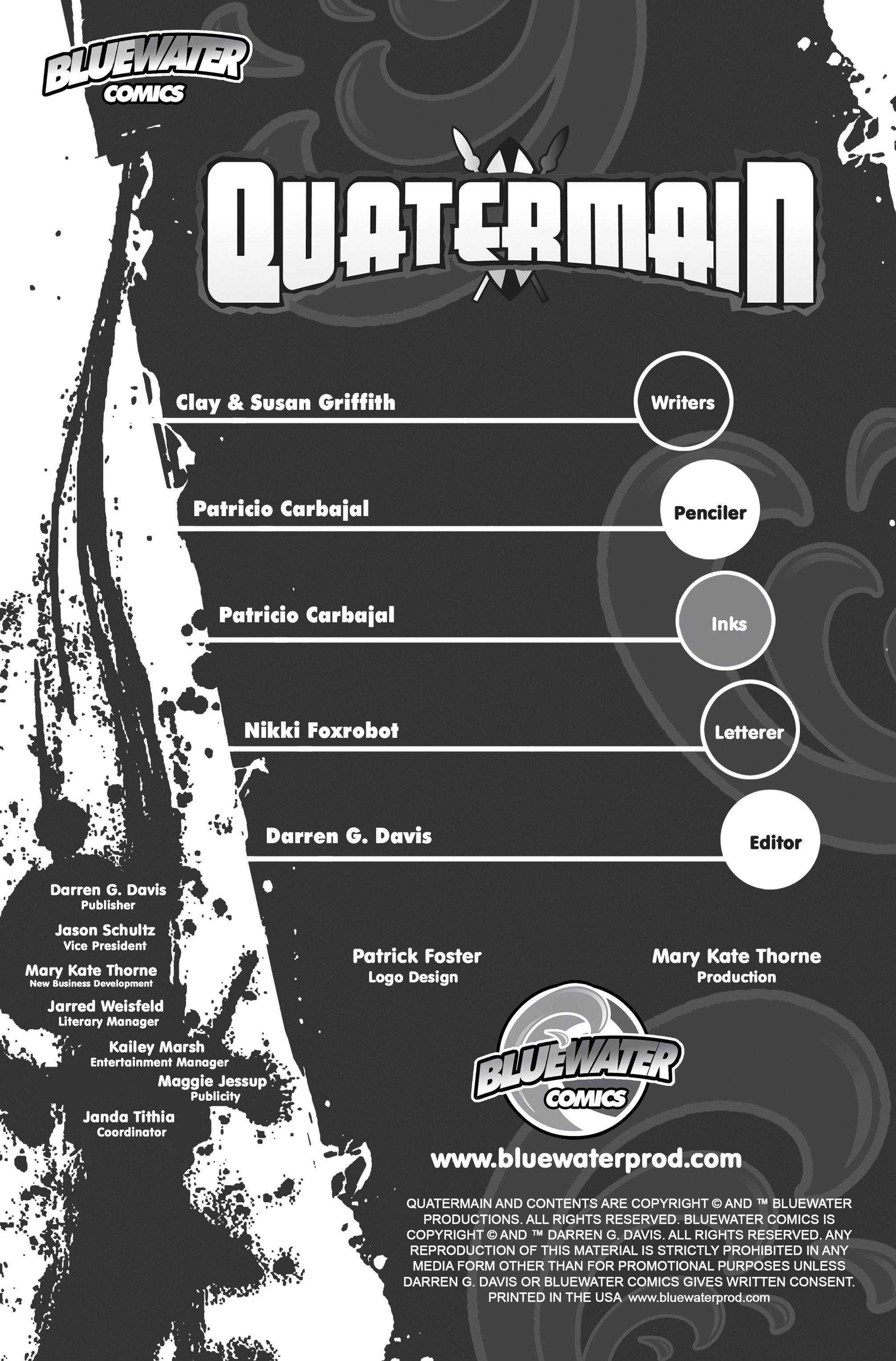 Read online Quatermain comic -  Issue #0 - 2