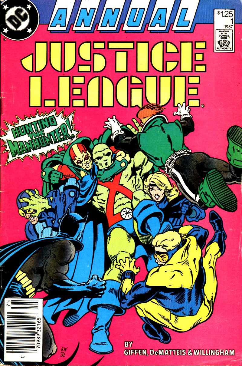 Justice League International (1987) issue Annual 1 - Page 1