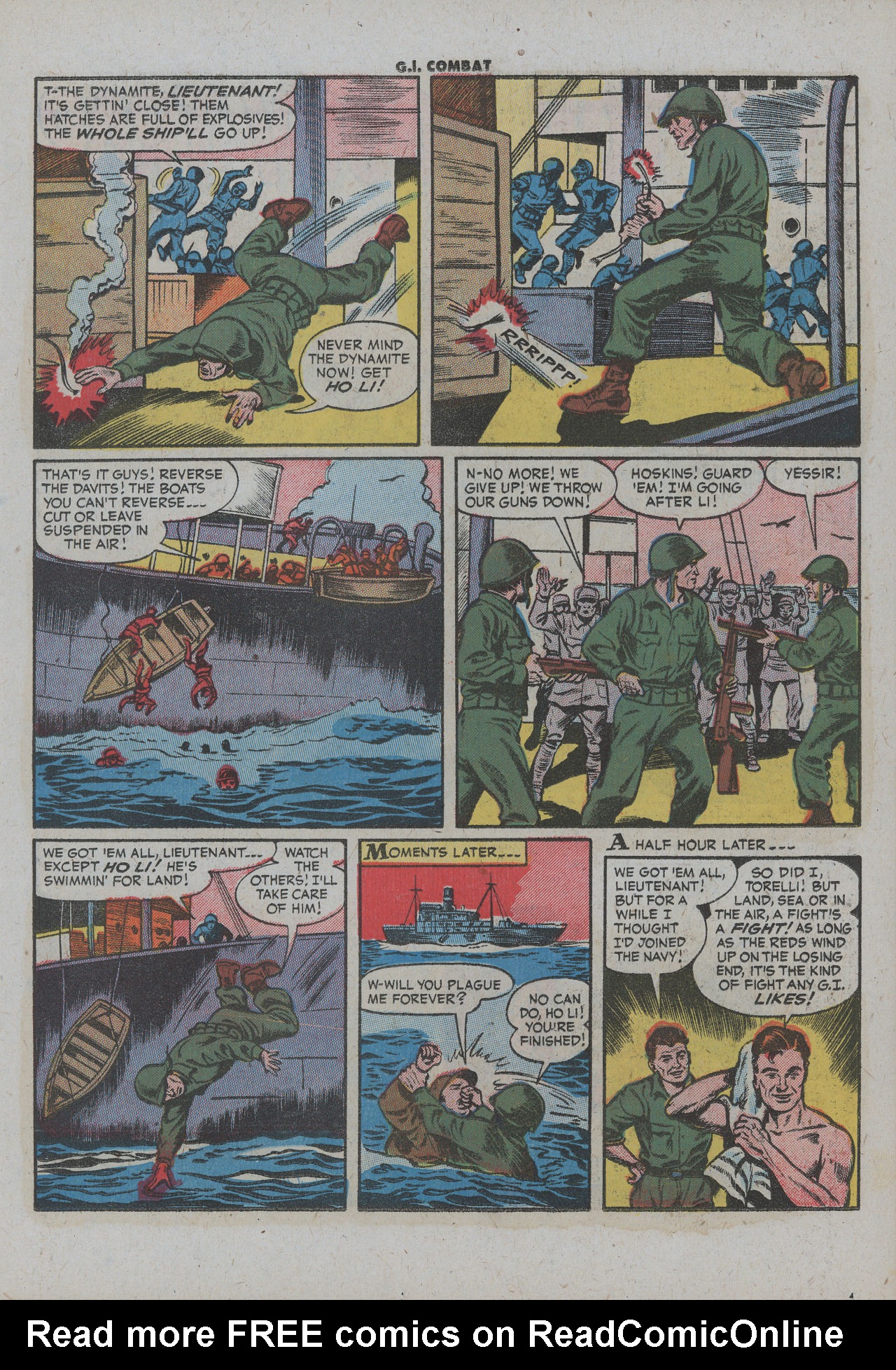 Read online G.I. Combat (1952) comic -  Issue #40 - 11