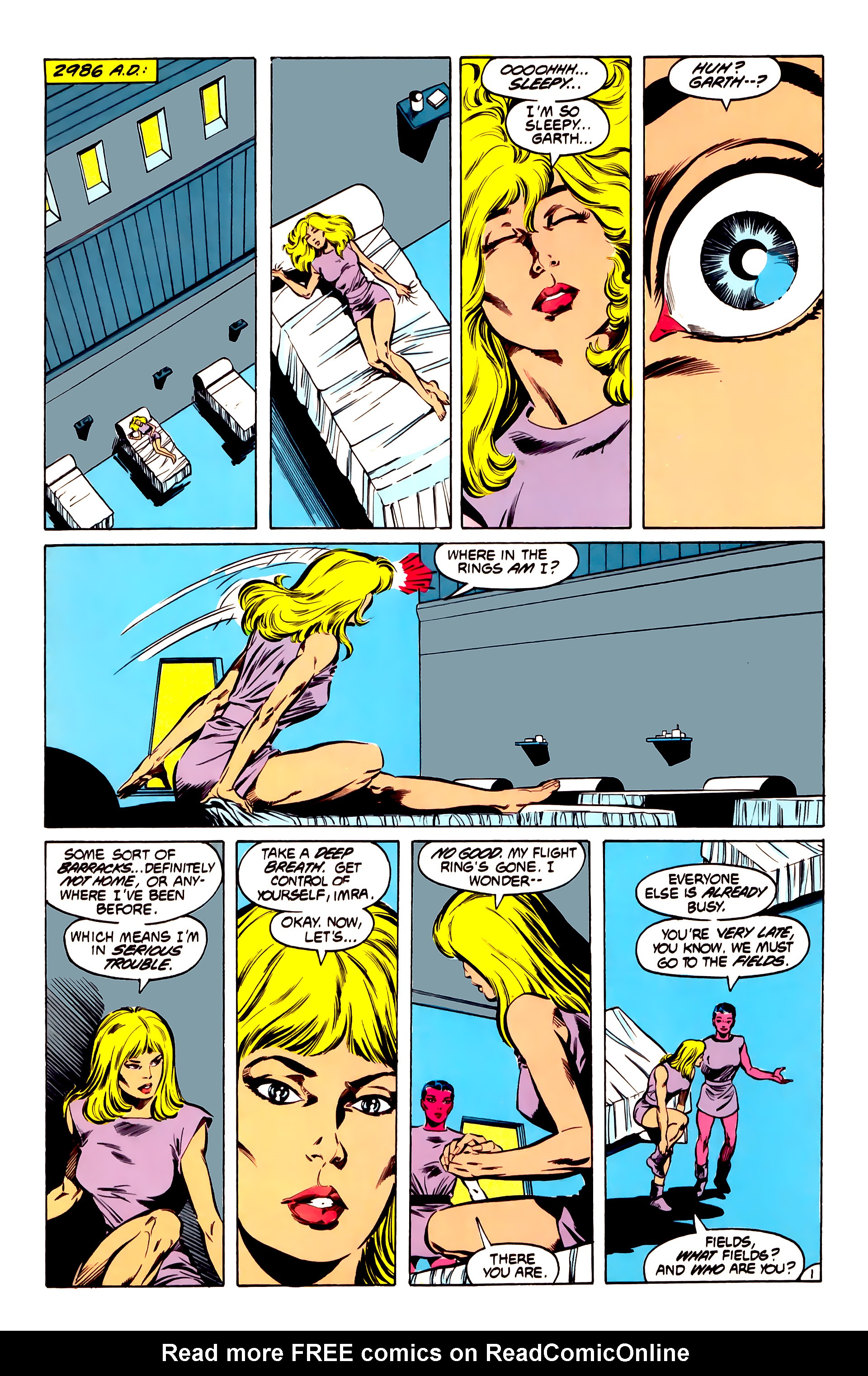 Legion of Super-Heroes (1984) 32 Page 1