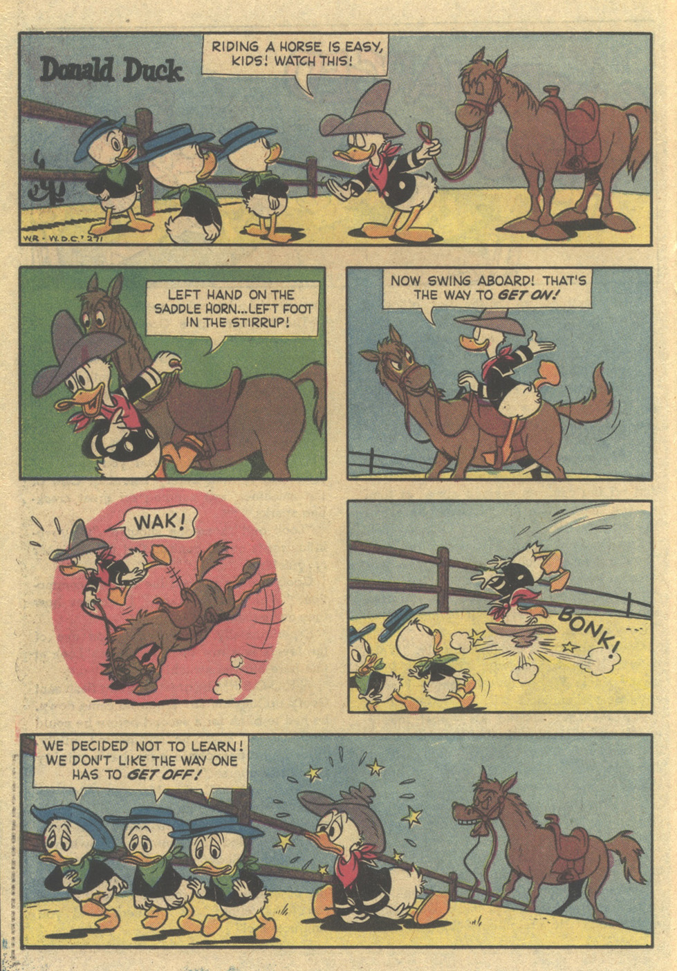 Read online Walt Disney's Comics and Stories comic -  Issue #487 - 19