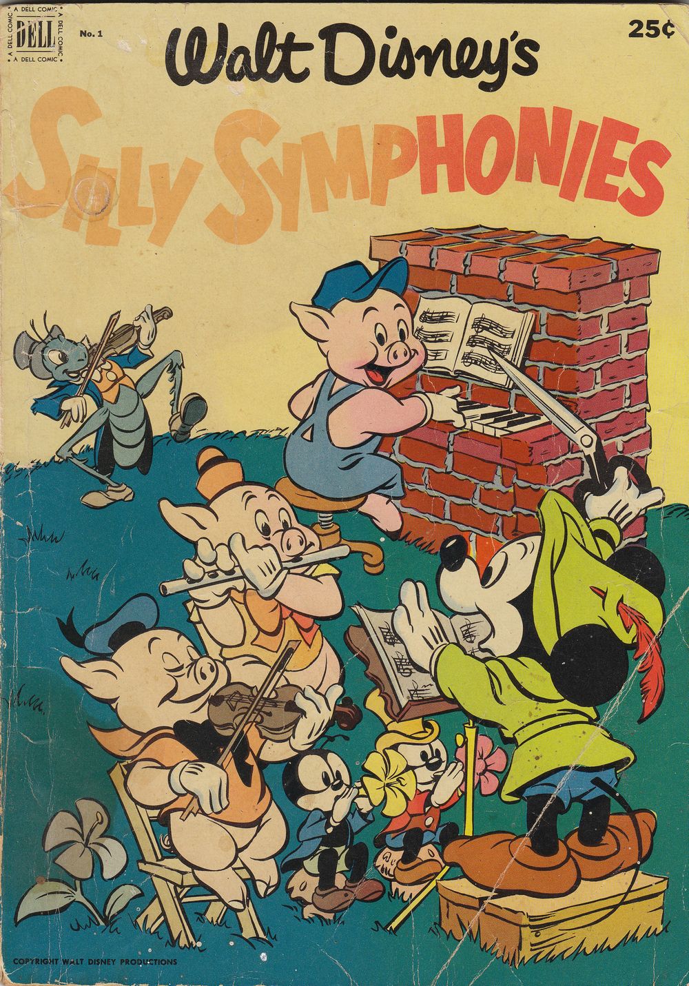 Read online Walt Disney's Silly Symphonies comic -  Issue #1 - 1