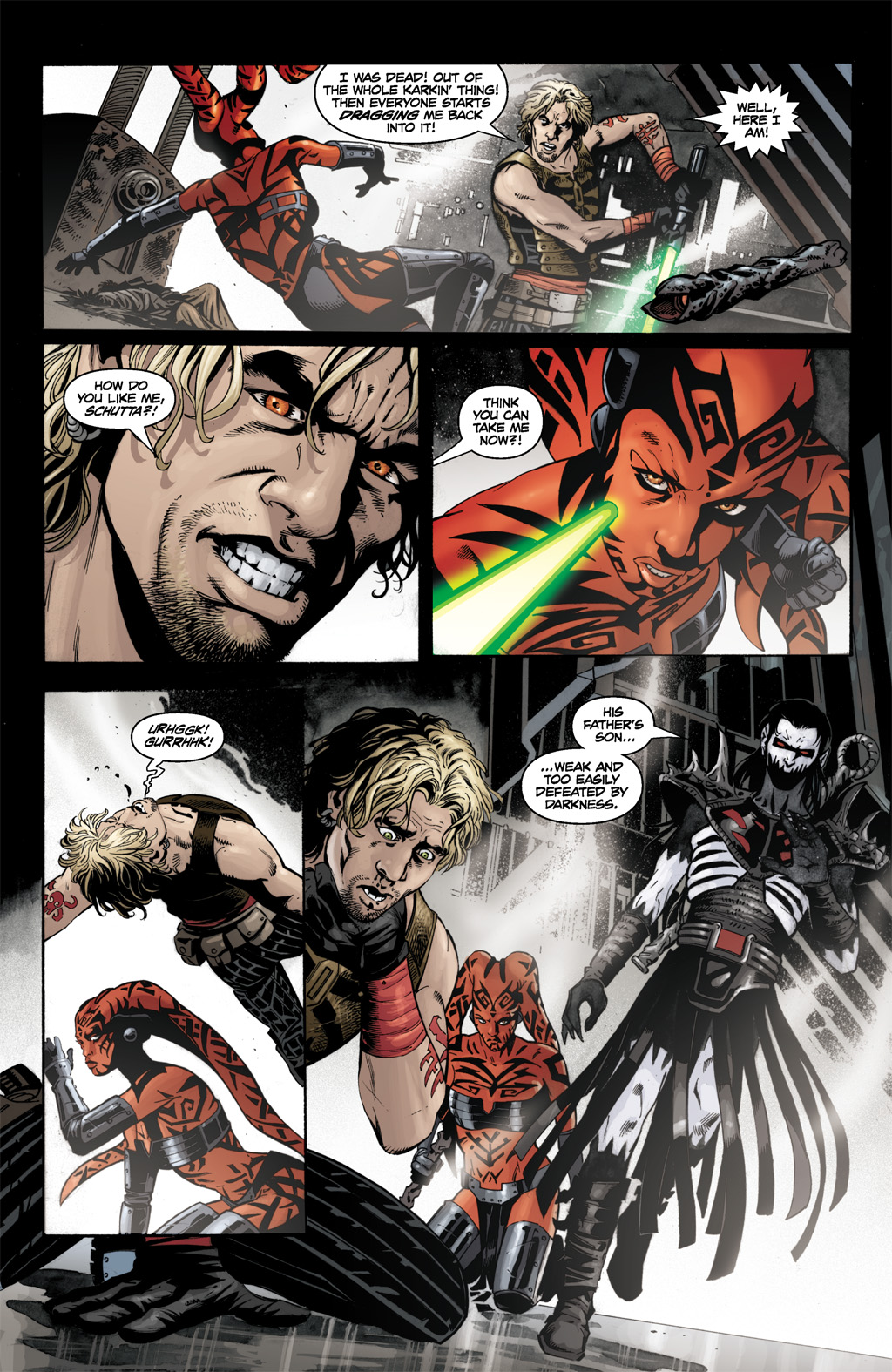 Read online Star Wars: Legacy (2006) comic -  Issue #14 - 21