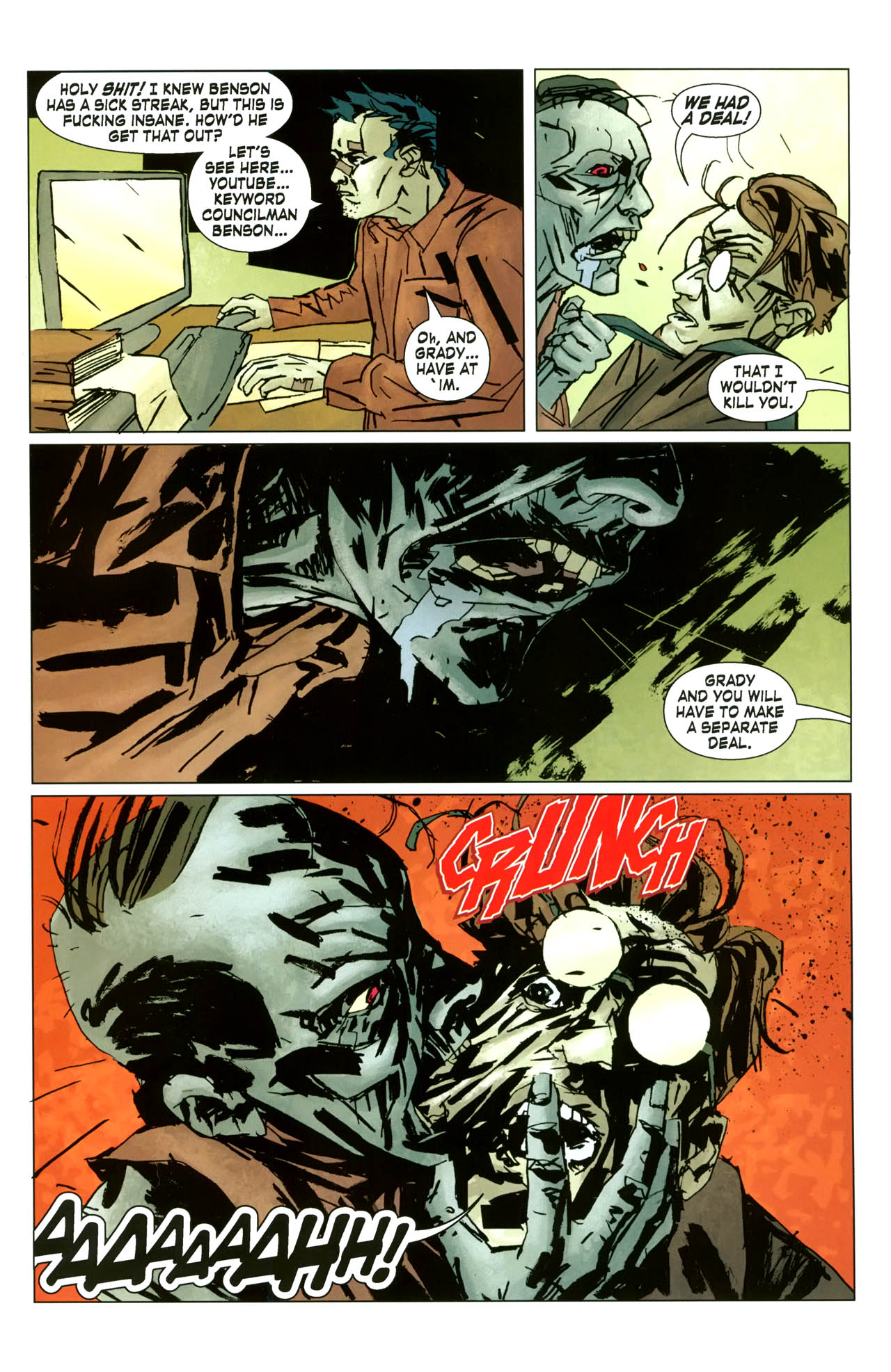 Read online Criminal Macabre: Cell Block 666 comic -  Issue #4 - 14