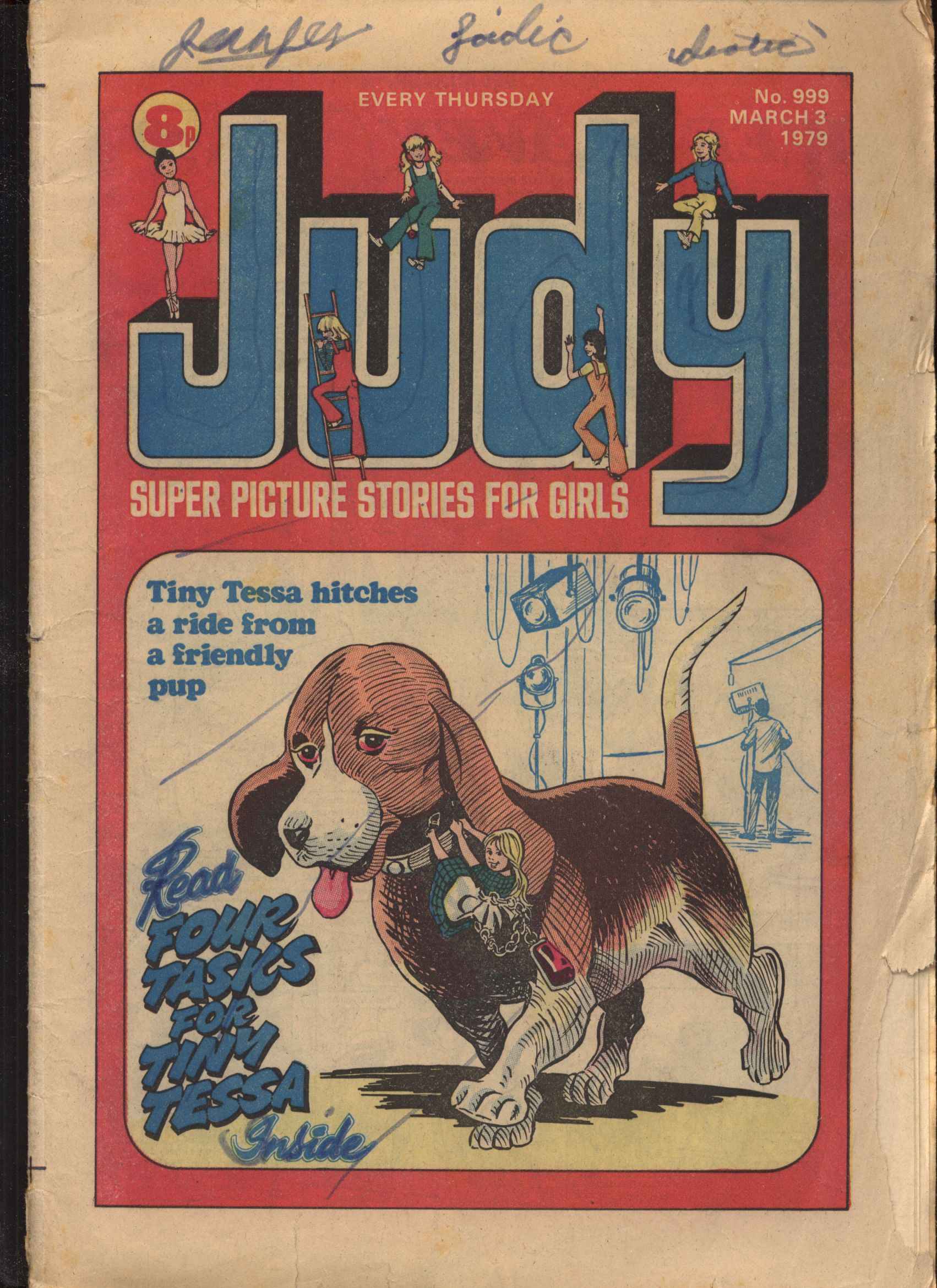 Read online Judy comic -  Issue #999 - 1