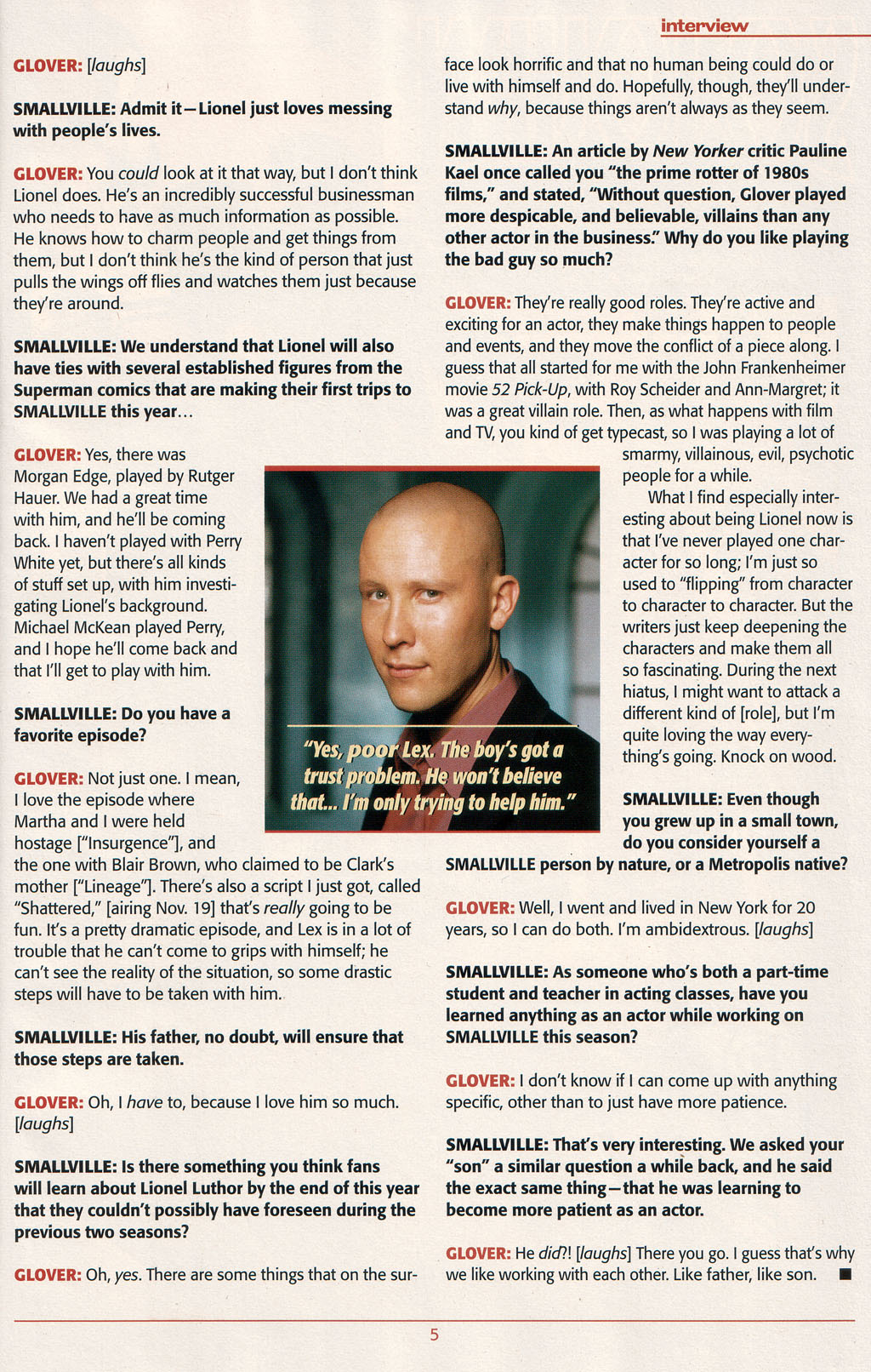 Read online Smallville comic -  Issue #5 - 7