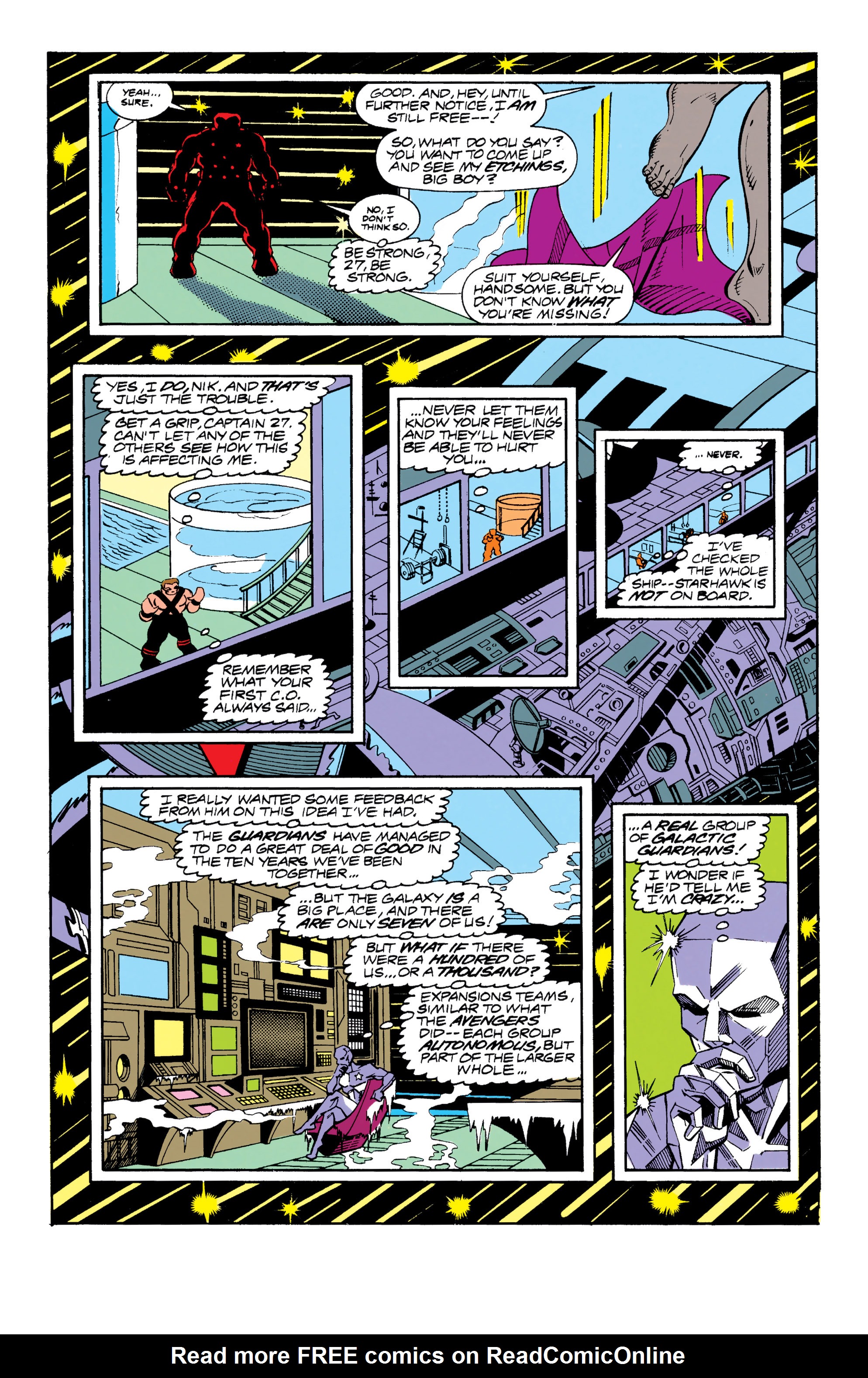 Read online Guardians of the Galaxy (1990) comic -  Issue # _TPB Guardians of the Galaxy by Jim Valentino 2 (Part 1) - 10