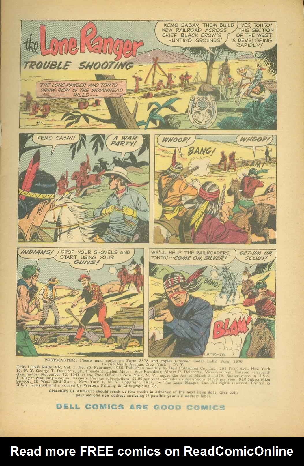 Read online The Lone Ranger (1948) comic -  Issue #80 - 3