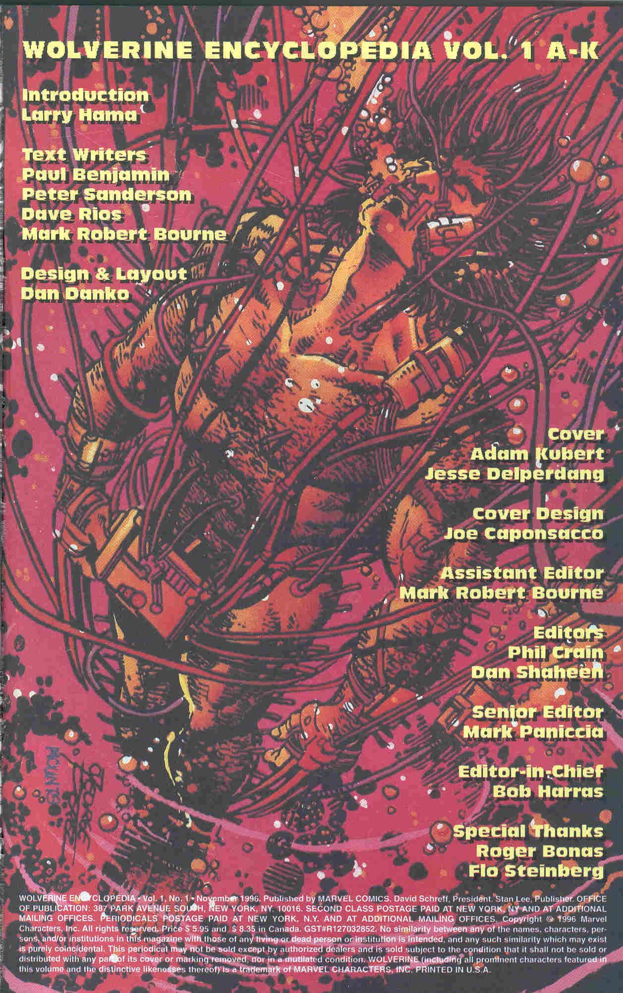Read online Wolverine Encyclopedia comic -  Issue #1 - 3