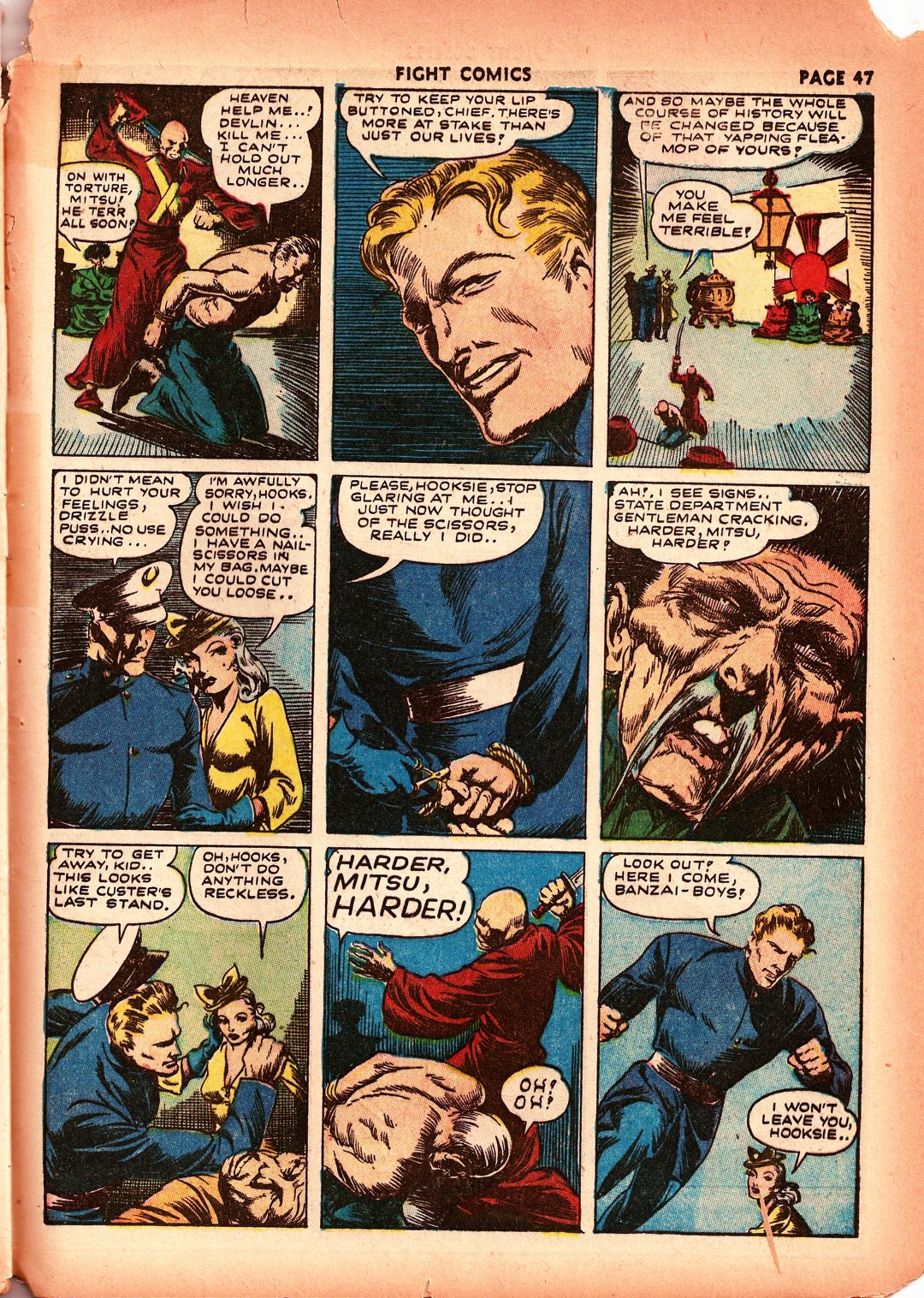 Read online Fight Comics comic -  Issue #23 - 49