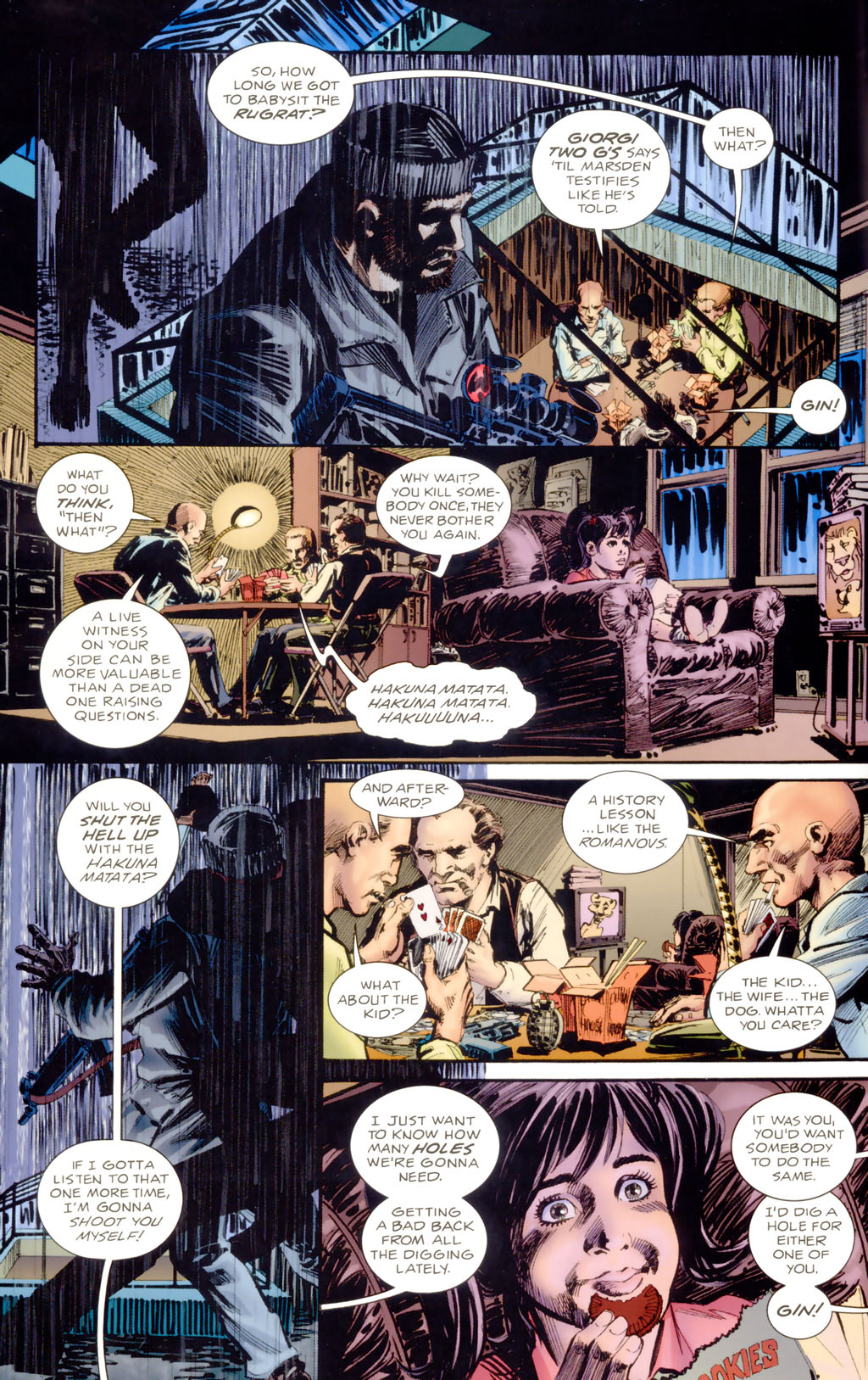 Read online Jon Sable, Freelance: Bloodtrail comic -  Issue #1 - 6