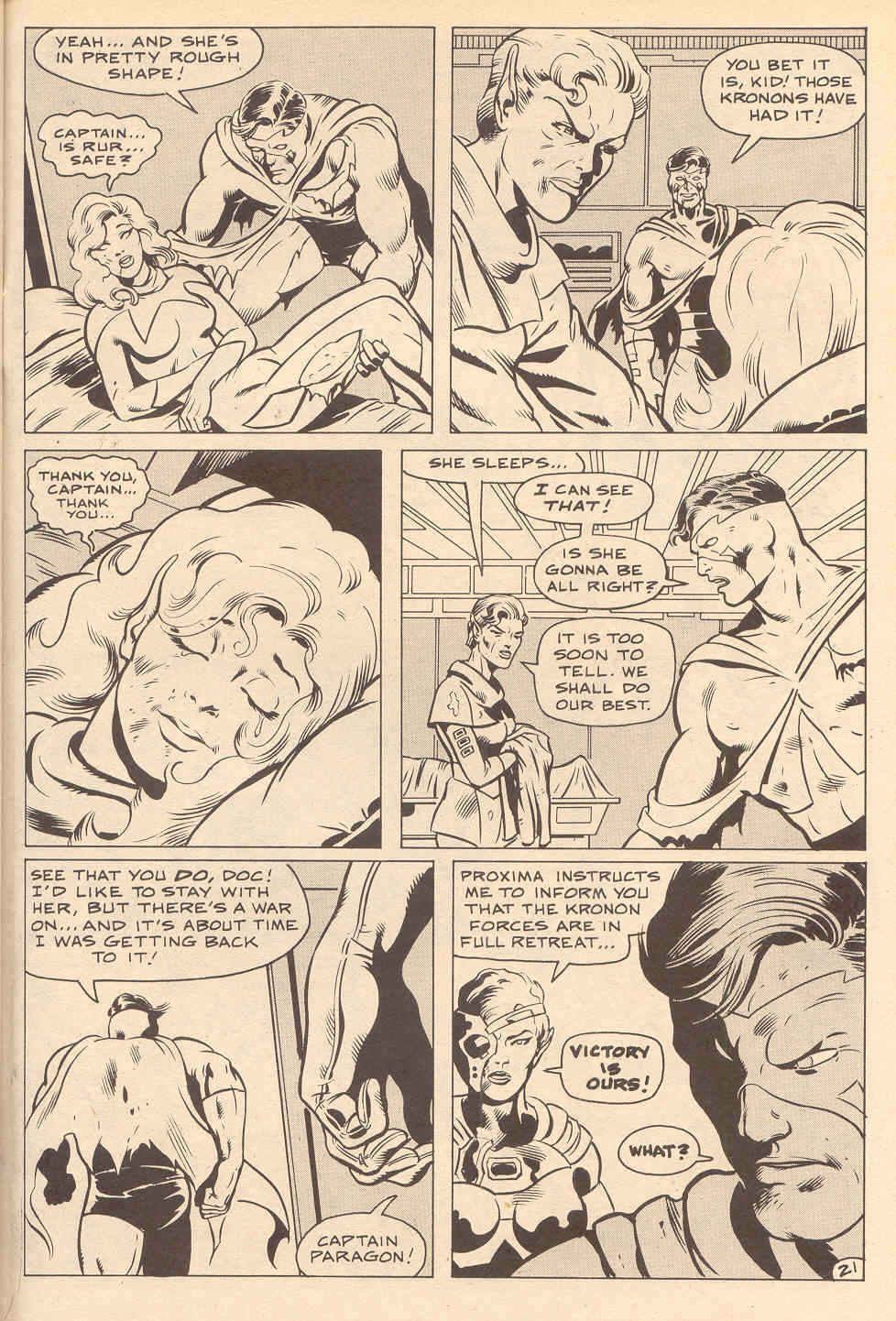 Read online Captain Paragon (1983) comic -  Issue #4 - 33