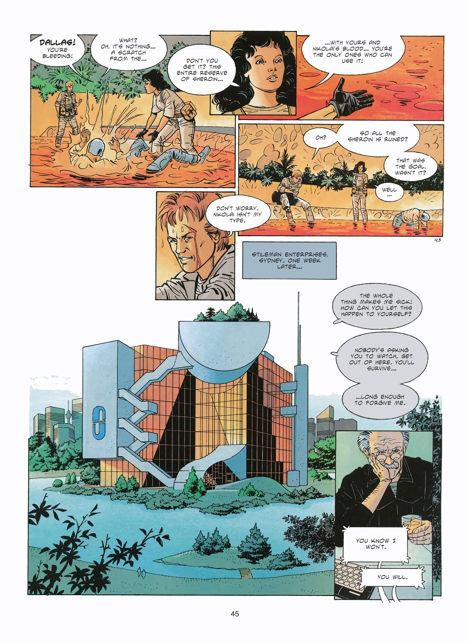 Read online Dallas Barr comic -  Issue #2 - 45