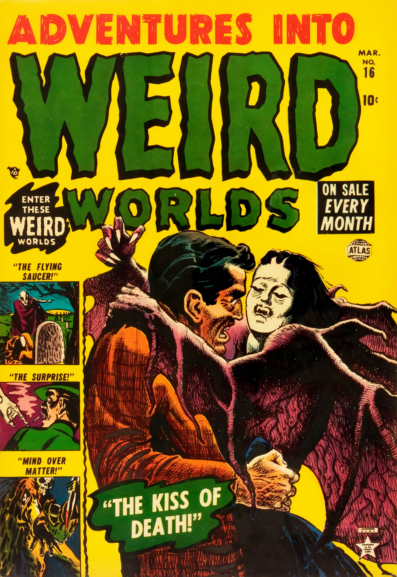 Read online Adventures into Weird Worlds comic -  Issue #16 - 1