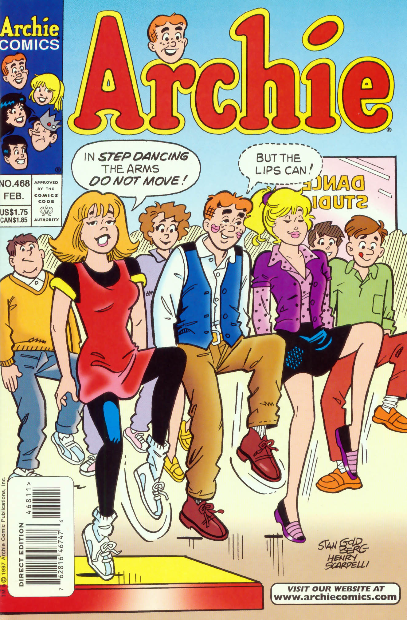 Read online Archie (1960) comic -  Issue #468 - 1