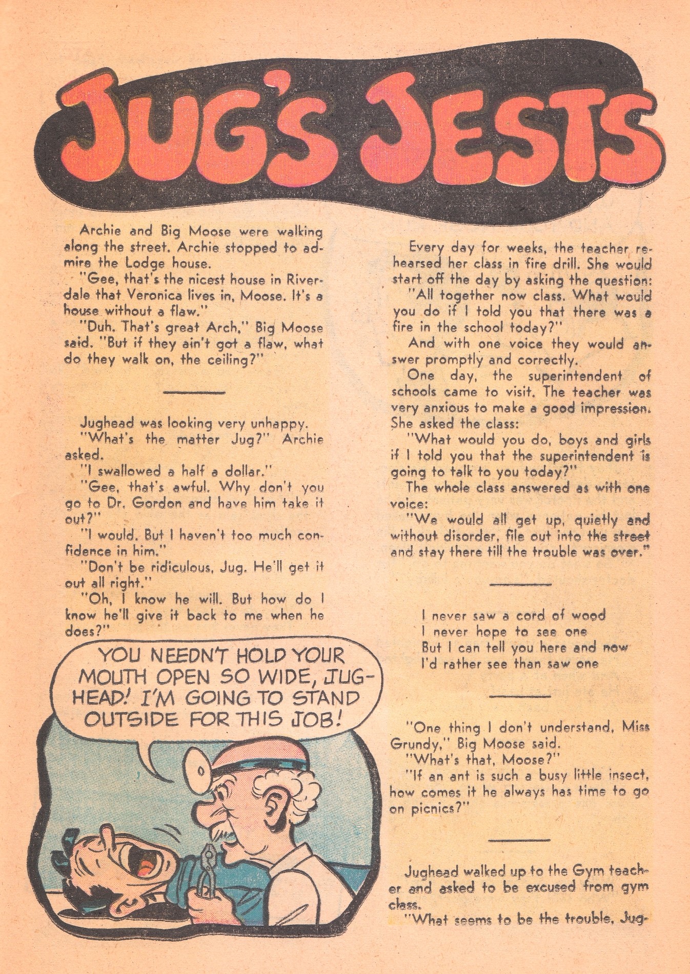 Read online Archie's Pal Jughead comic -  Issue #33 - 25