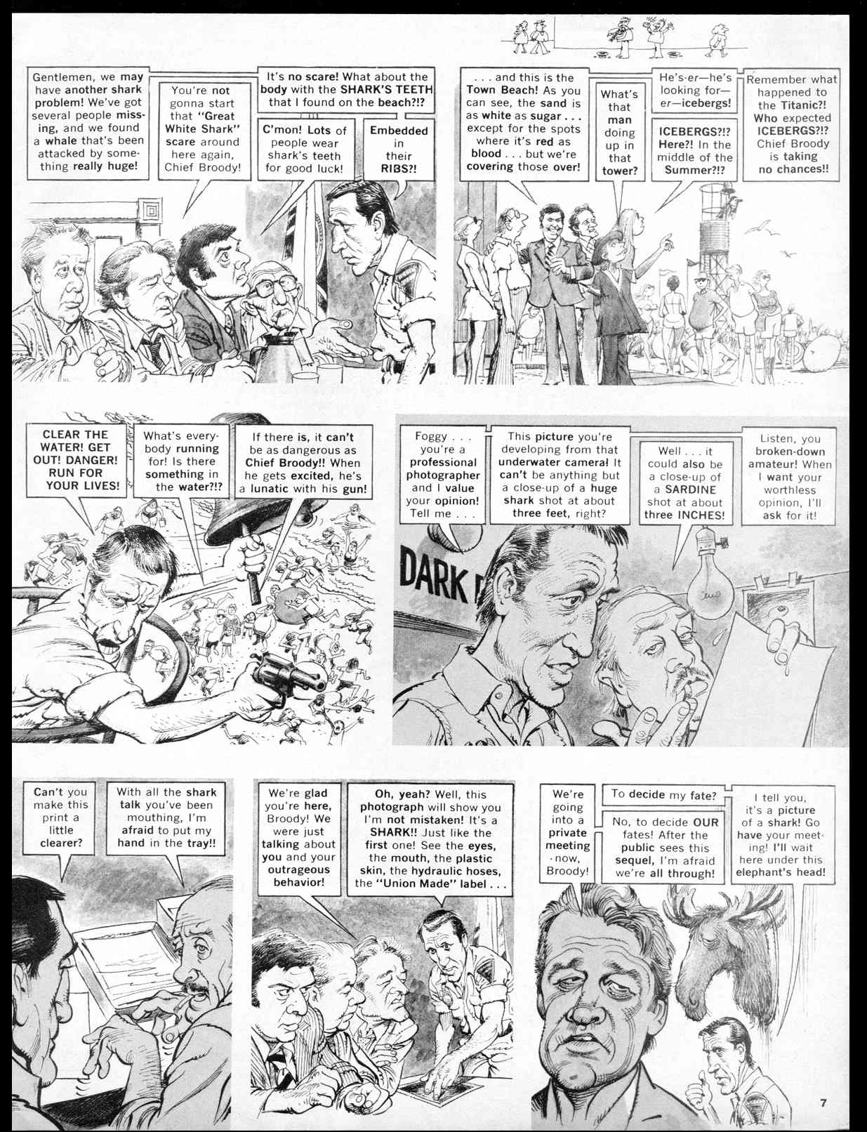 Read online MAD comic -  Issue #204 - 9