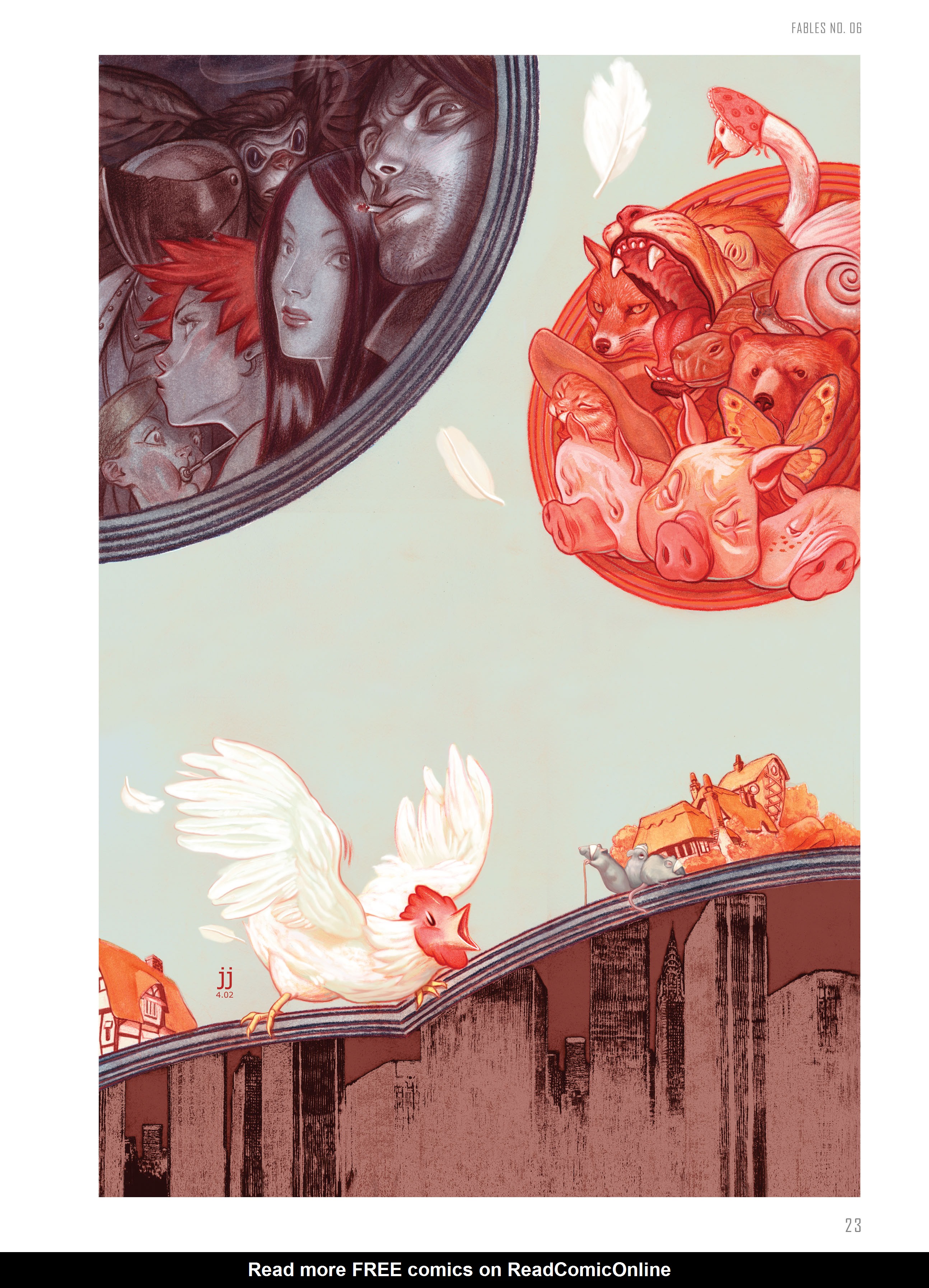 Read online Fables: Covers by James Jean comic -  Issue # TPB (Part 1) - 22