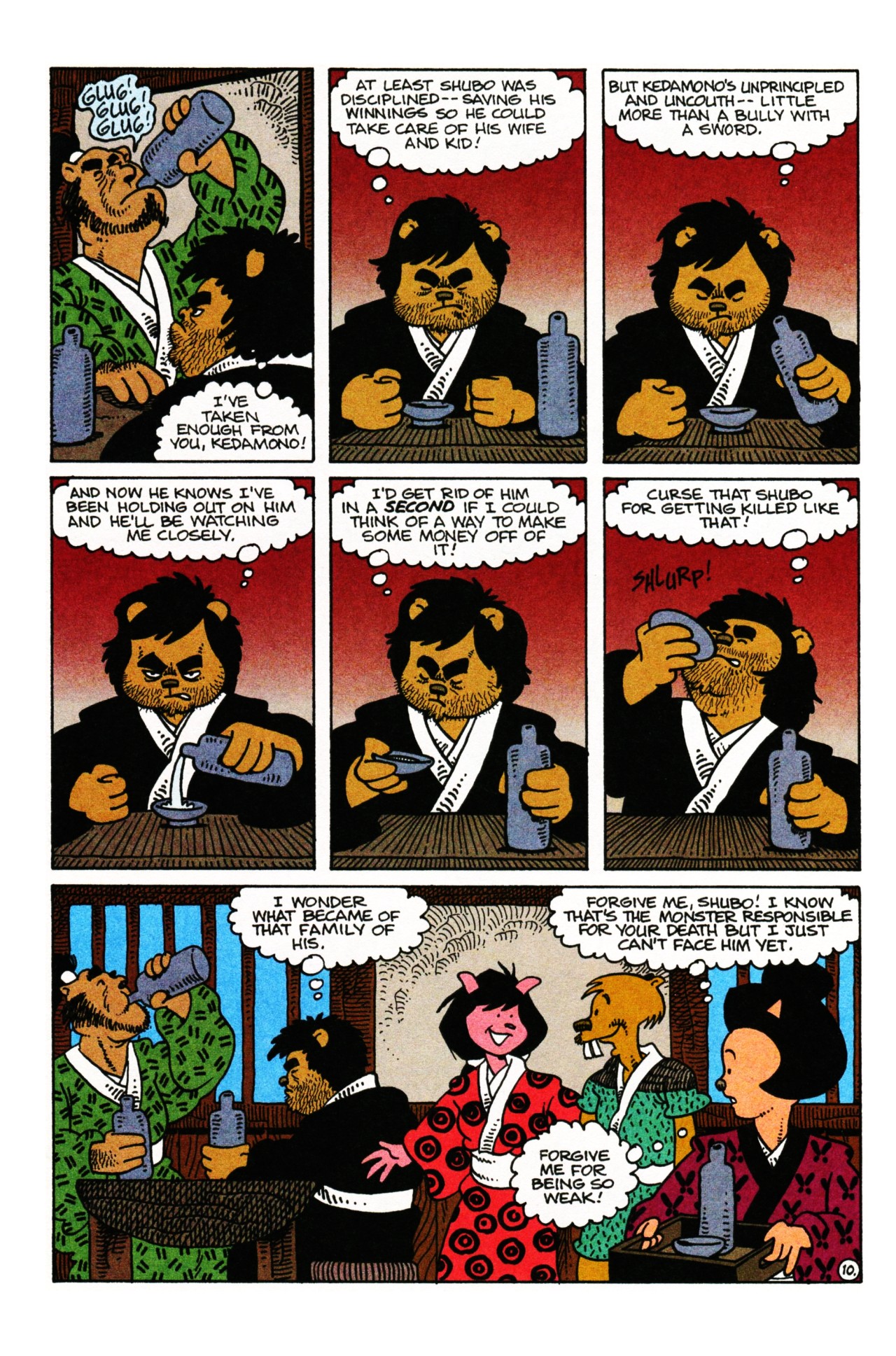 Read online Usagi Yojimbo (1993) comic -  Issue #8 - 11