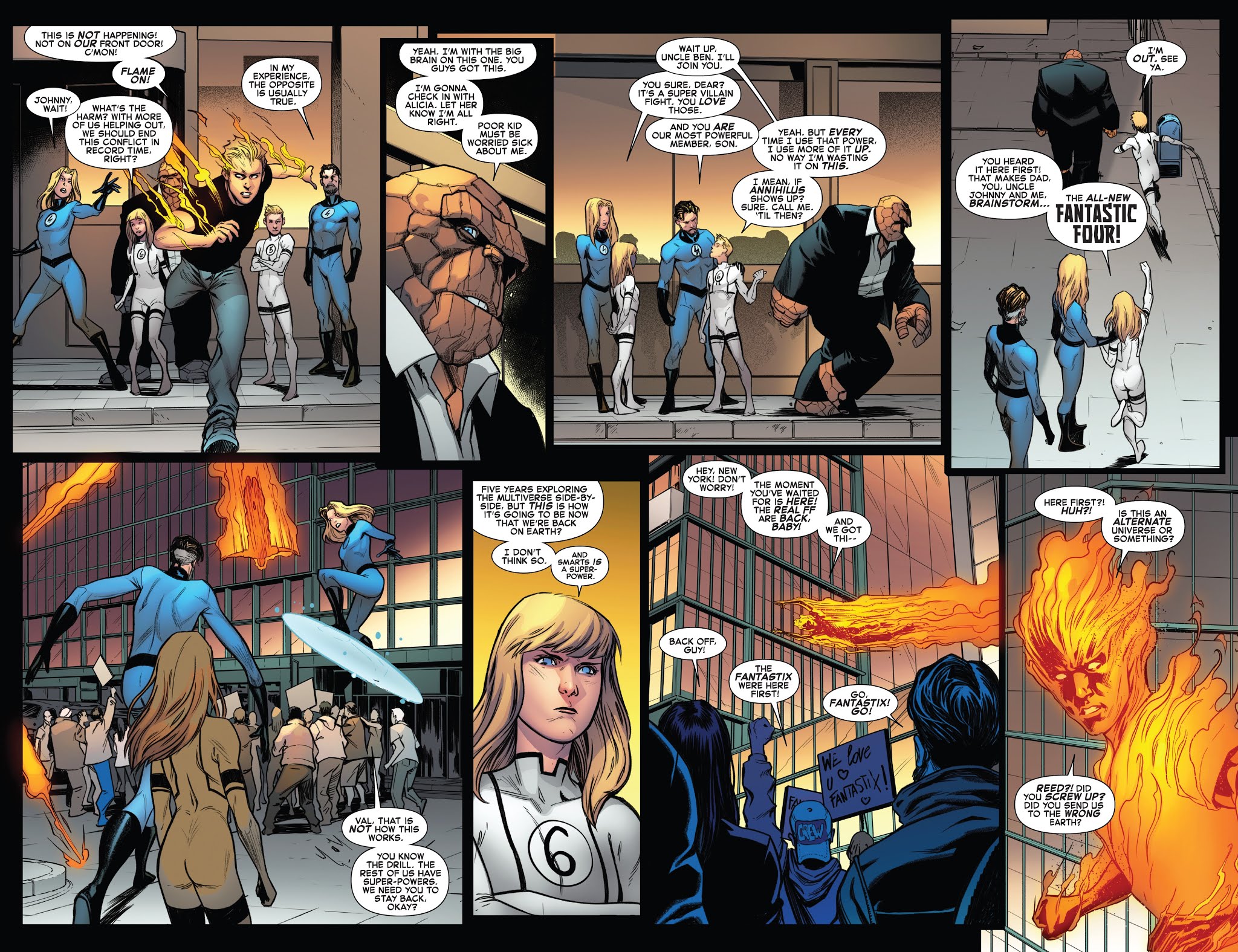 Read online Fantastic Four (2018) comic -  Issue #4 - 11