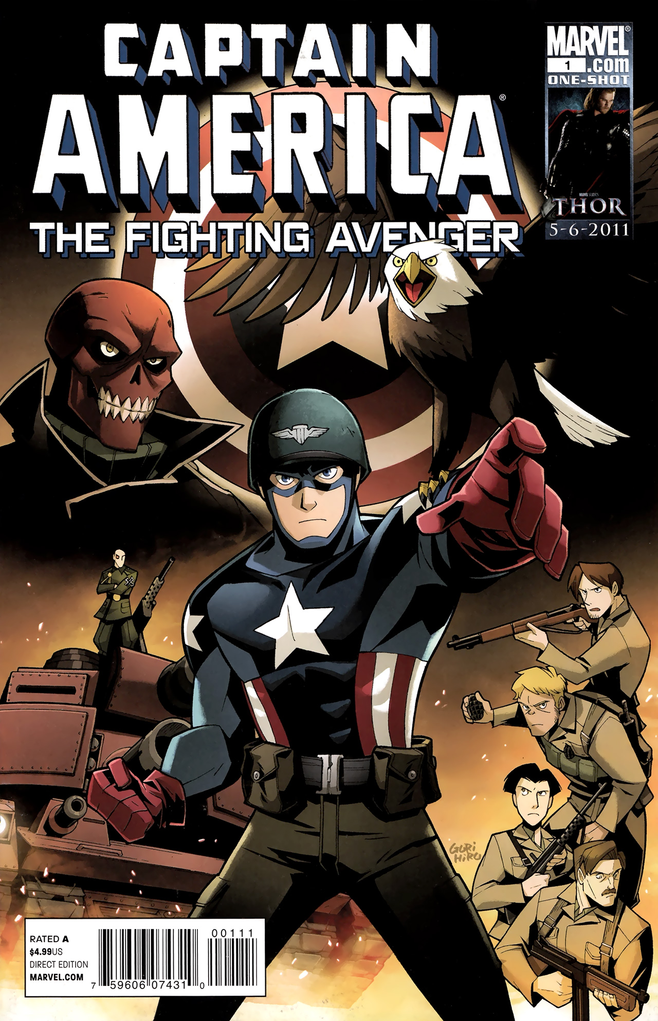 Read online Captain America: Fighting Avenger comic -  Issue # Full - 1