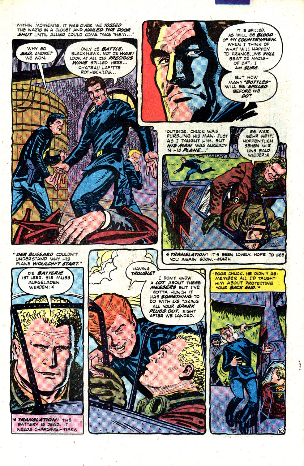 Blackhawk (1957) Issue #253 #144 - English 12