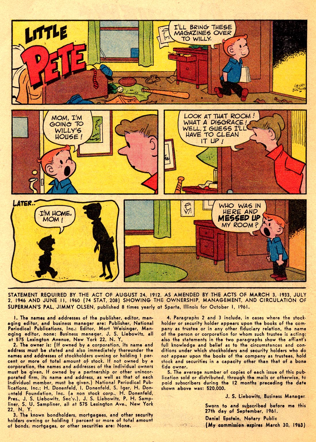 Read online Superman's Pal Jimmy Olsen comic -  Issue #59 - 12