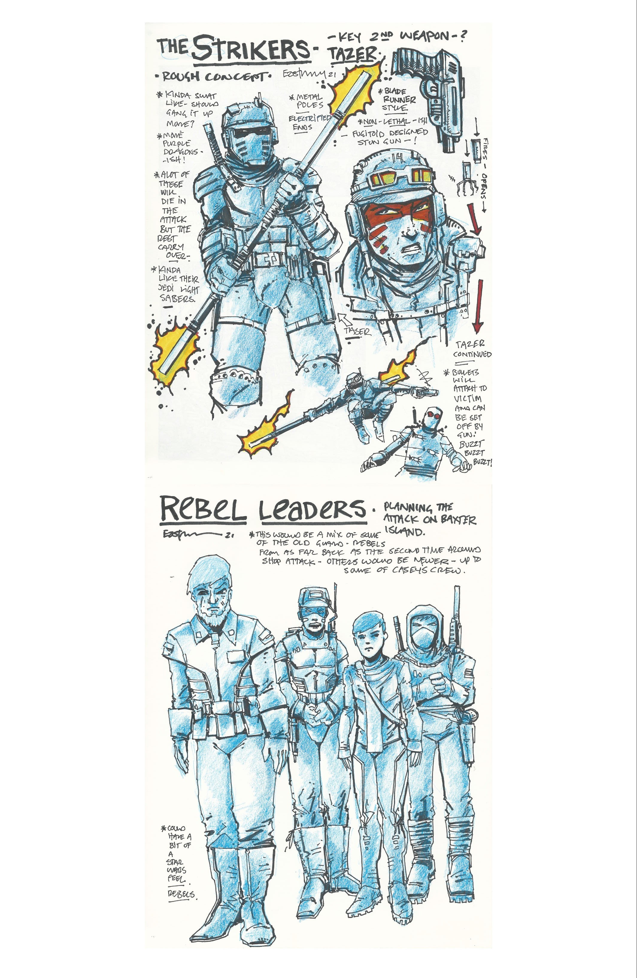 Read online Teenage Mutant Ninja Turtles: The Last Ronin Design Archive comic -  Issue # Full - 21