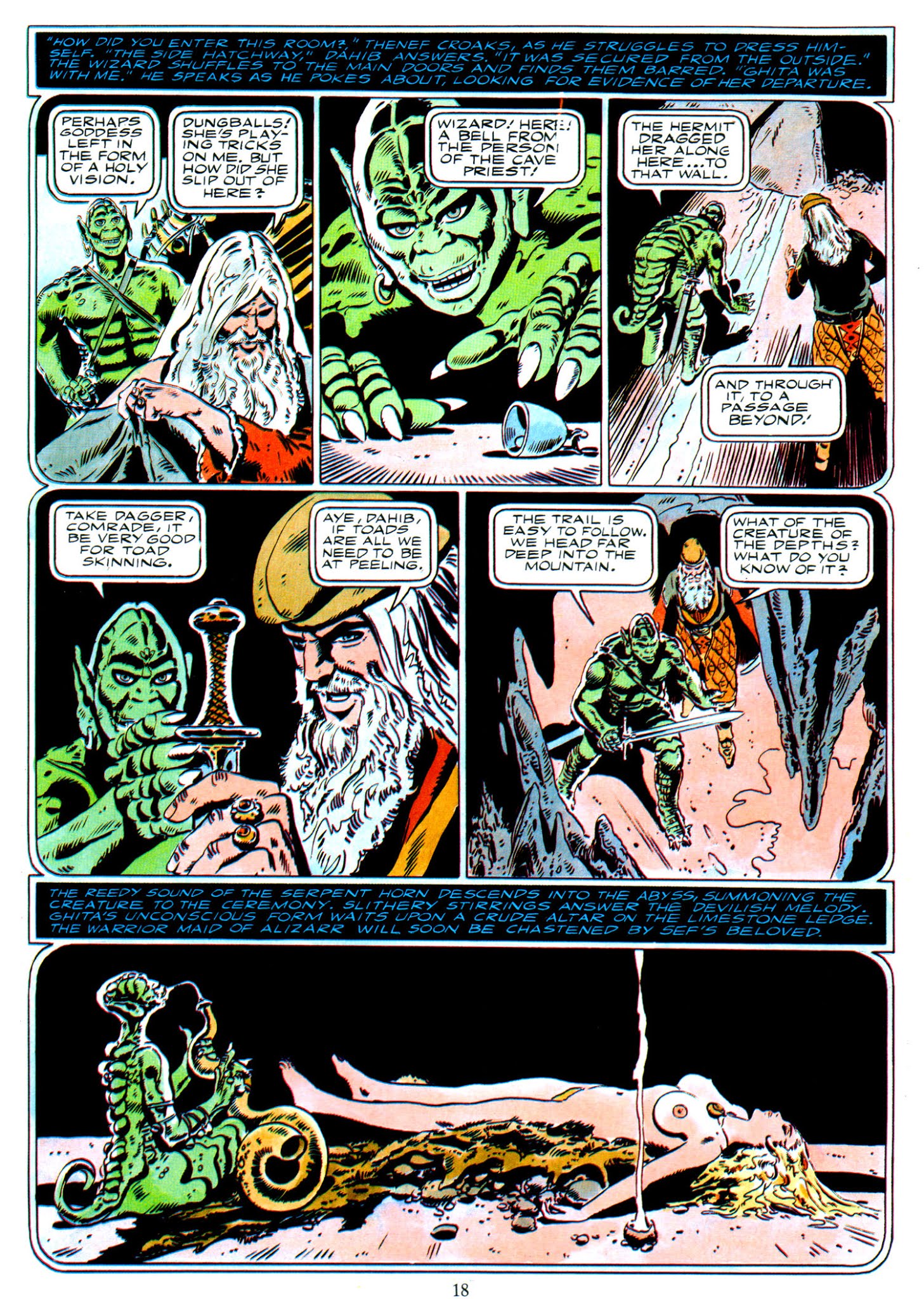 Read online Ghita of Alizarr comic -  Issue #2 - 19