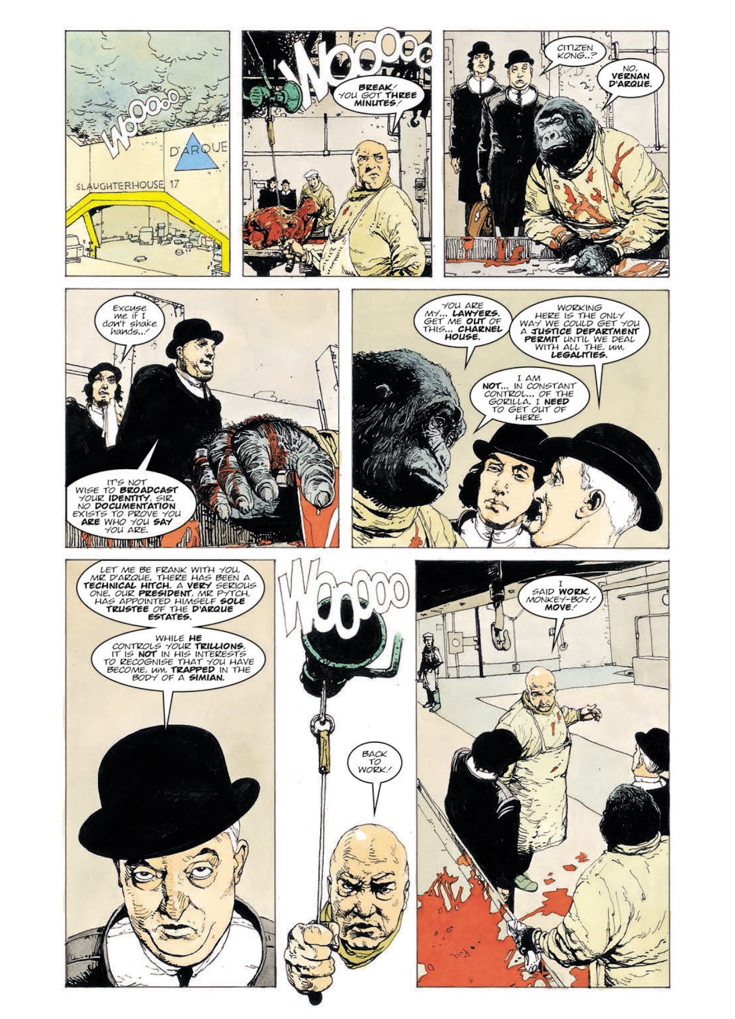 Read online Judge Anderson: The Psi Files comic -  Issue # TPB 4 - 73