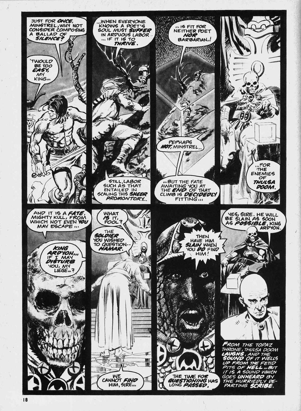 Read online Kull and the Barbarians comic -  Issue #3 - 18