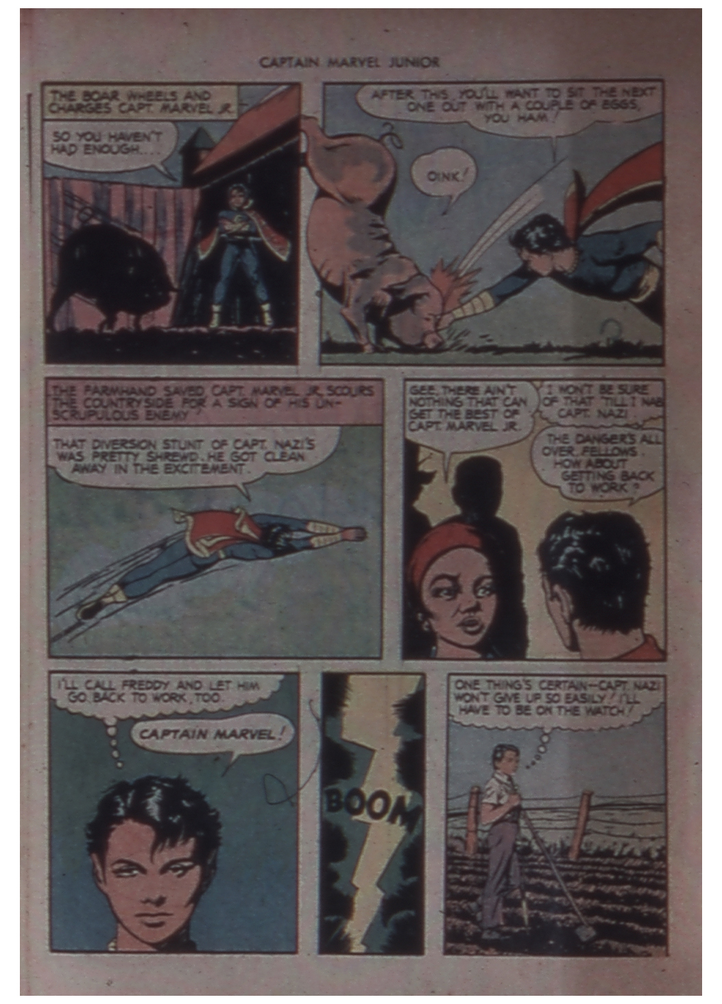 Read online Captain Marvel, Jr. comic -  Issue #11 - 52