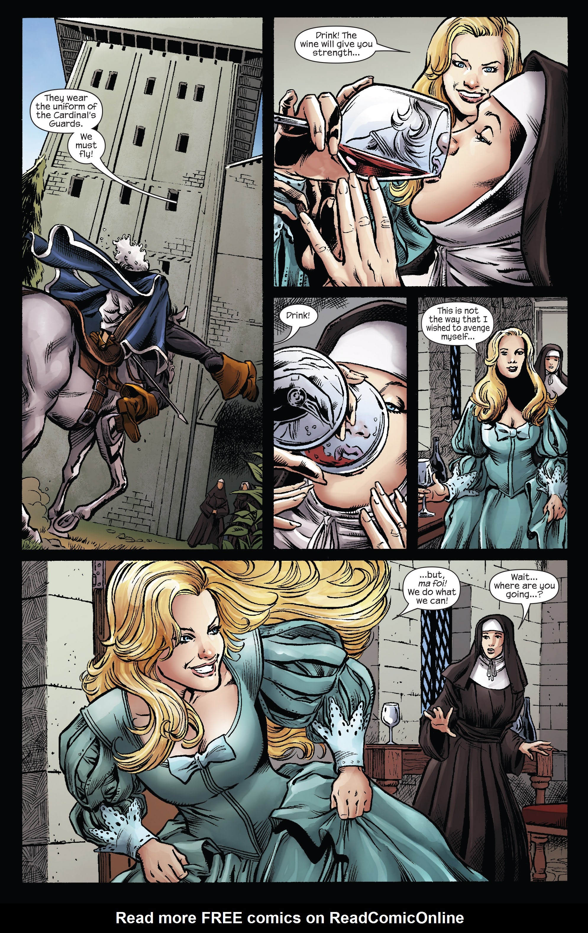 Read online Marvel Illustrated: The Three Musketeers comic -  Issue #5 - 21
