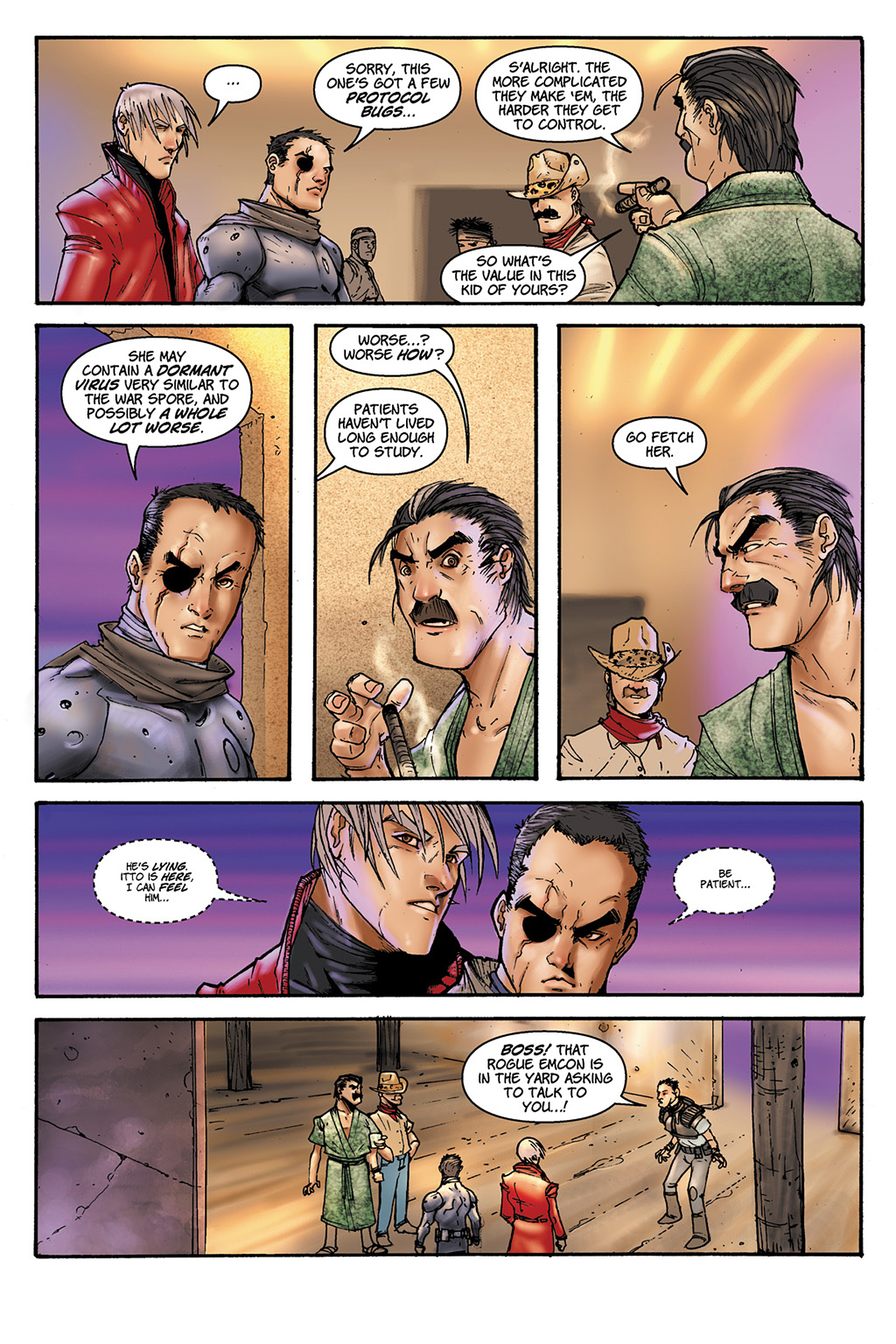 Read online Lone Wolf 2100 comic -  Issue # TPB 1 - 85