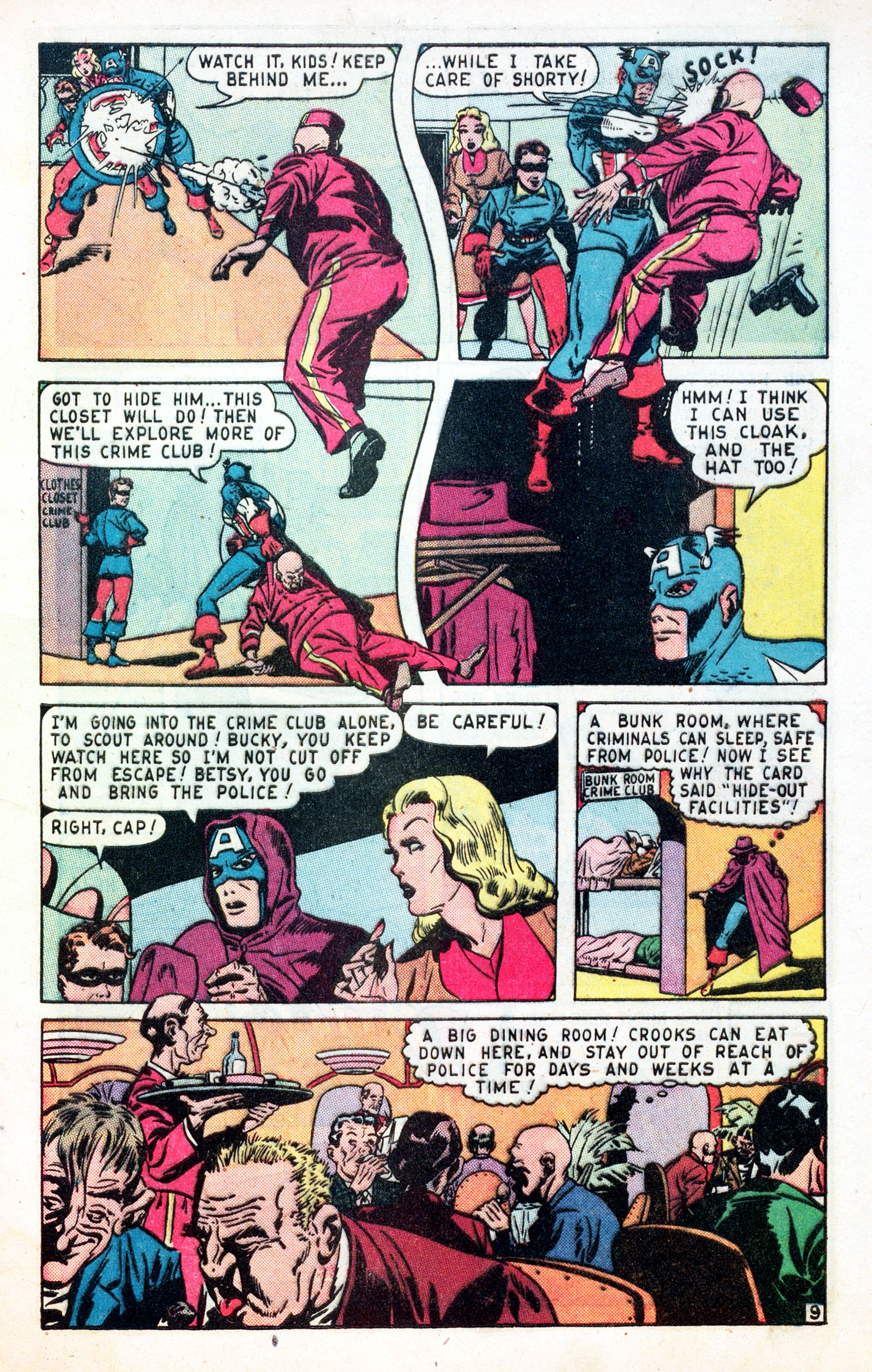 Read online Captain America Comics comic -  Issue #62 - 11