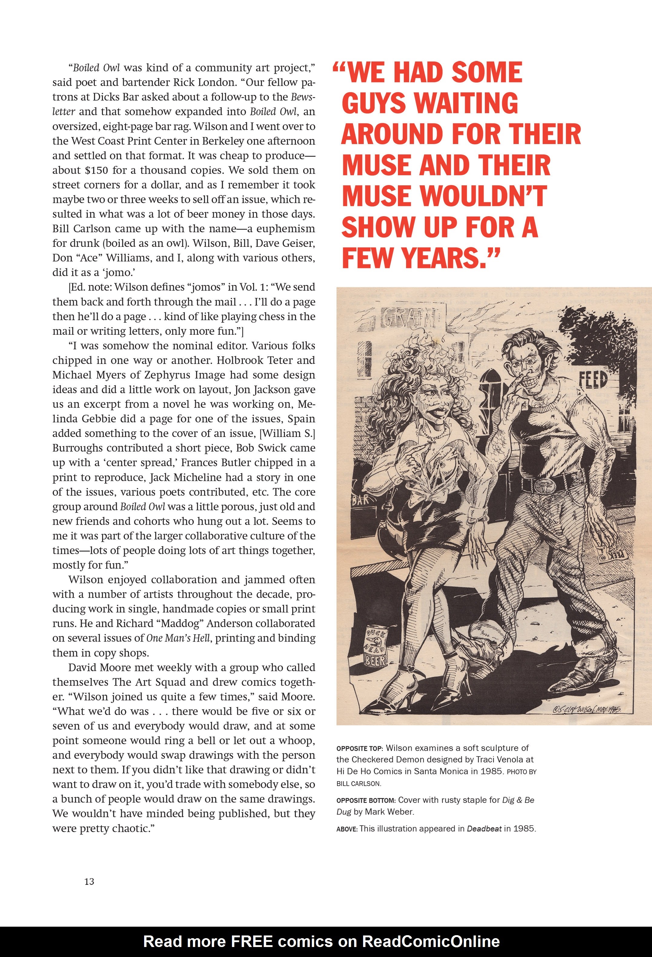 Read online The Mythology of S. Clay Wilson comic -  Issue # Demons and Angels (Part 1) - 10