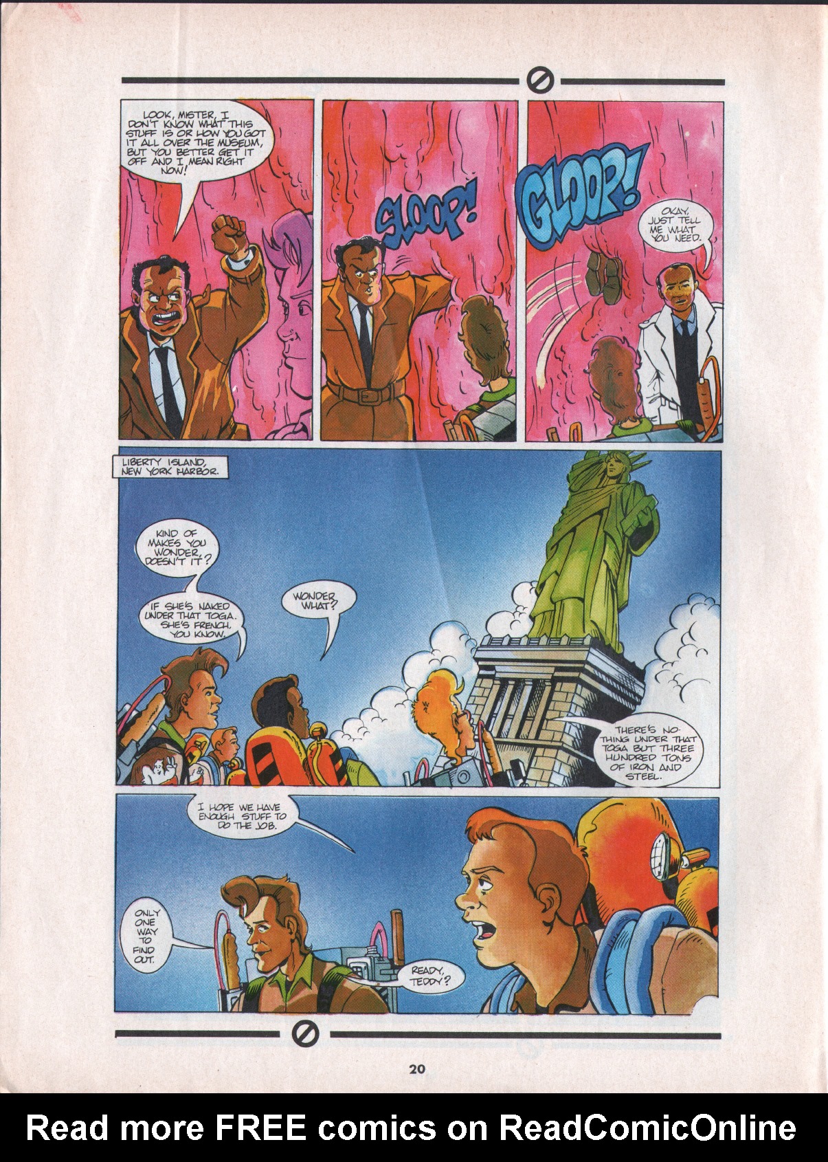 Read online The Real Ghostbusters comic -  Issue #92 - 20