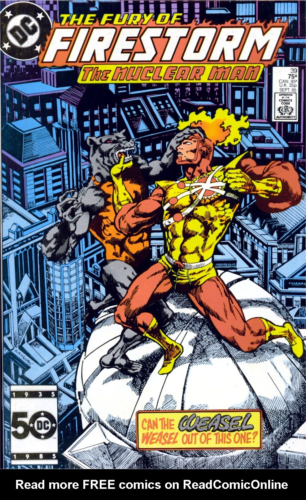 Read online The Fury of Firestorm comic -  Issue #39 - 1