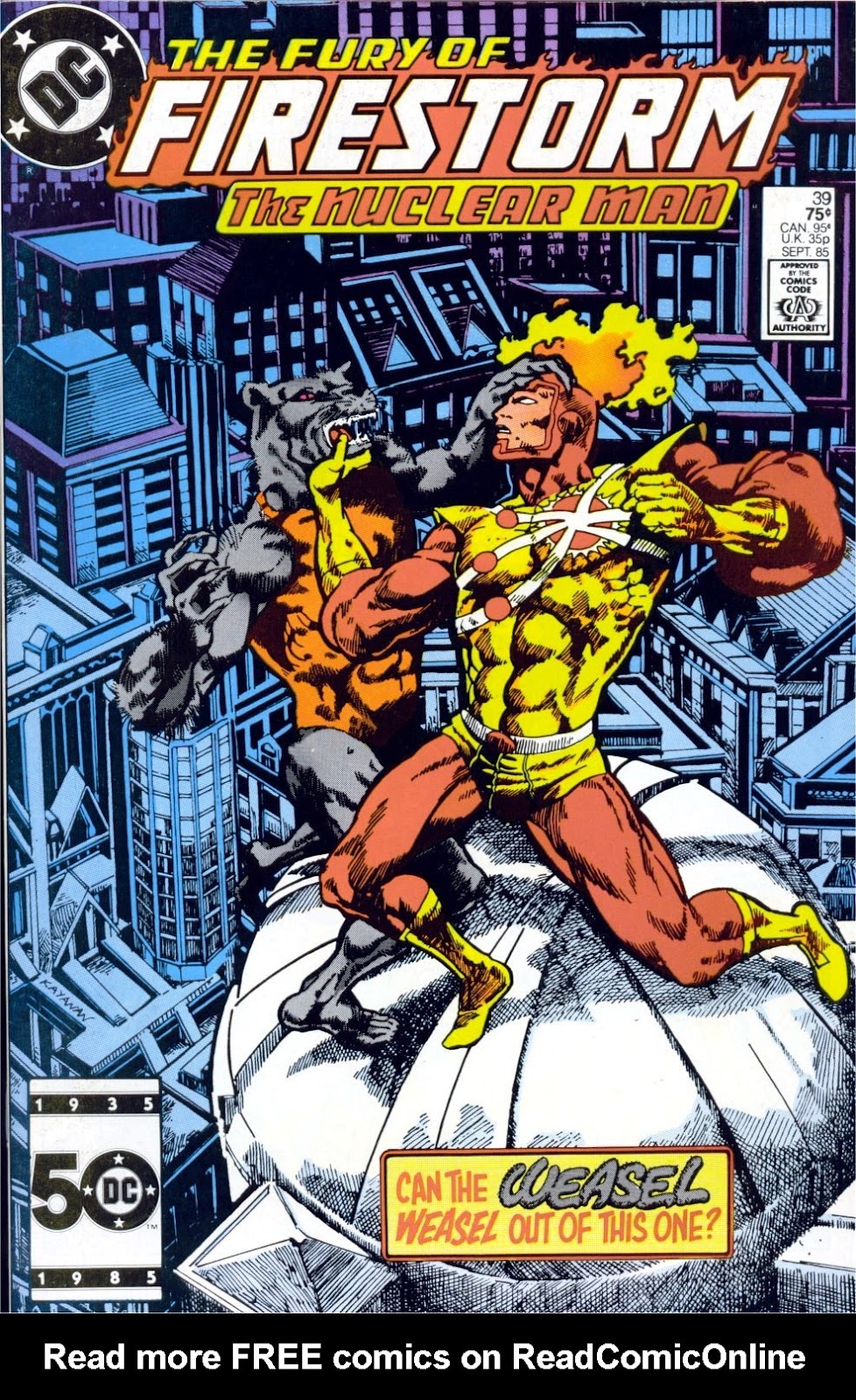 The Fury of Firestorm Issue #39 #43 - English 1