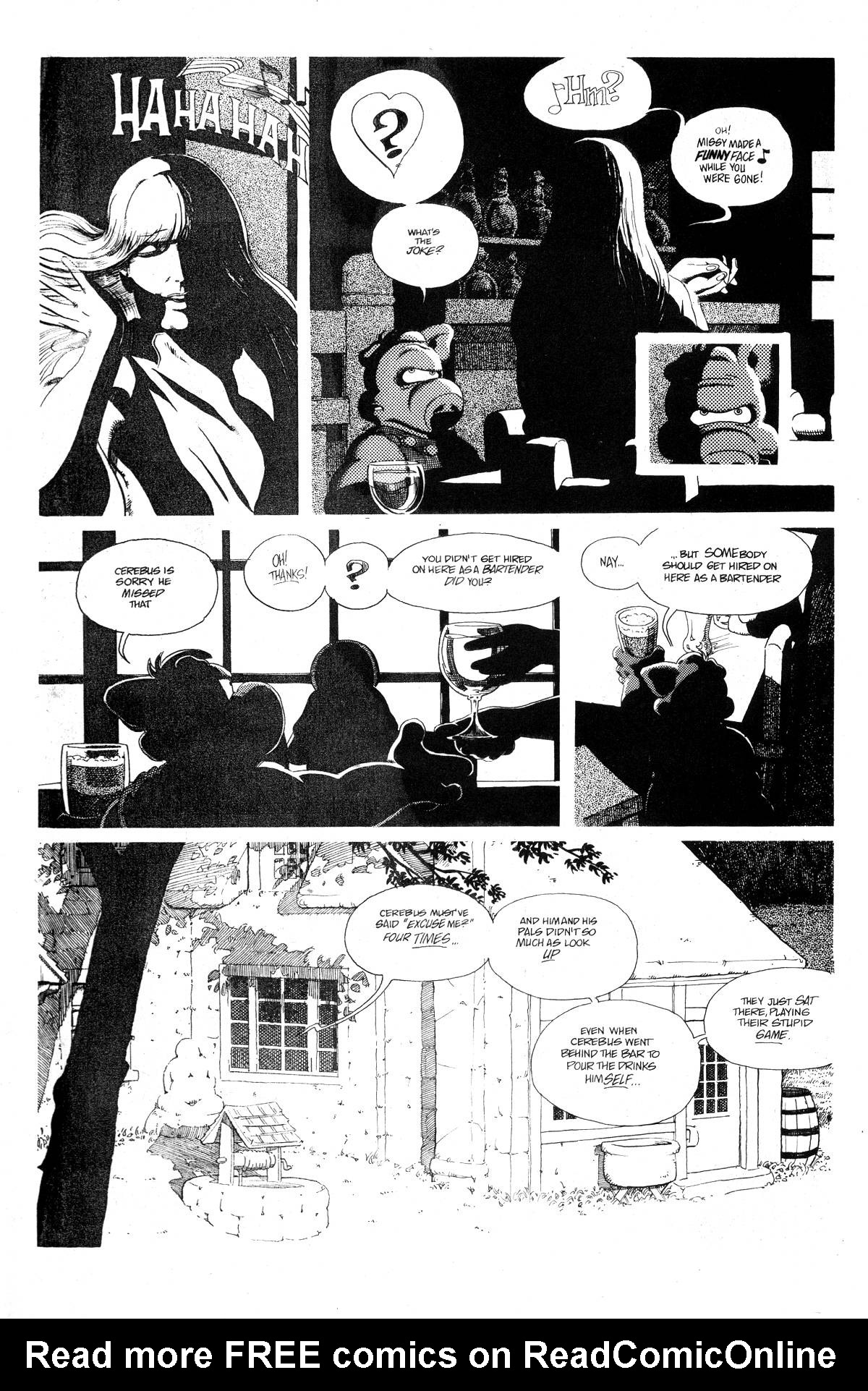 Read online Cerebus comic -  Issue #233 - 6