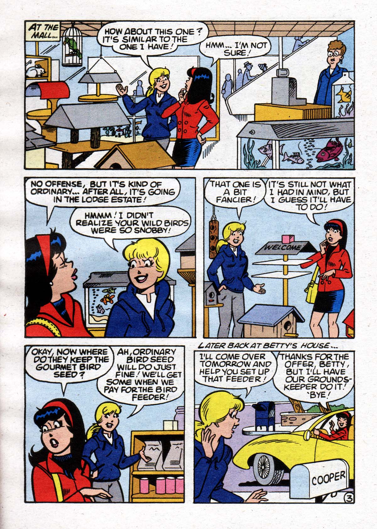 Read online Betty and Veronica Digest Magazine comic -  Issue #135 - 4