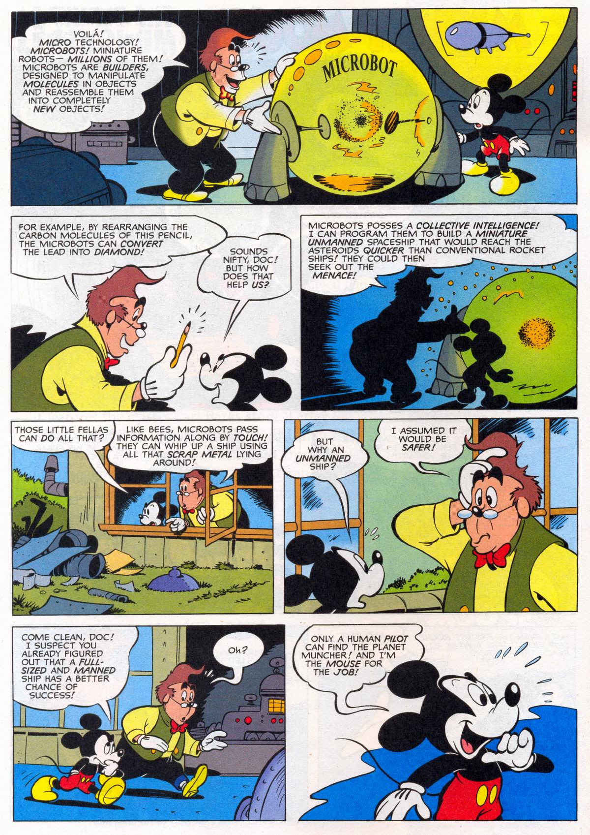 Read online Walt Disney's Mickey Mouse comic -  Issue #260 - 4