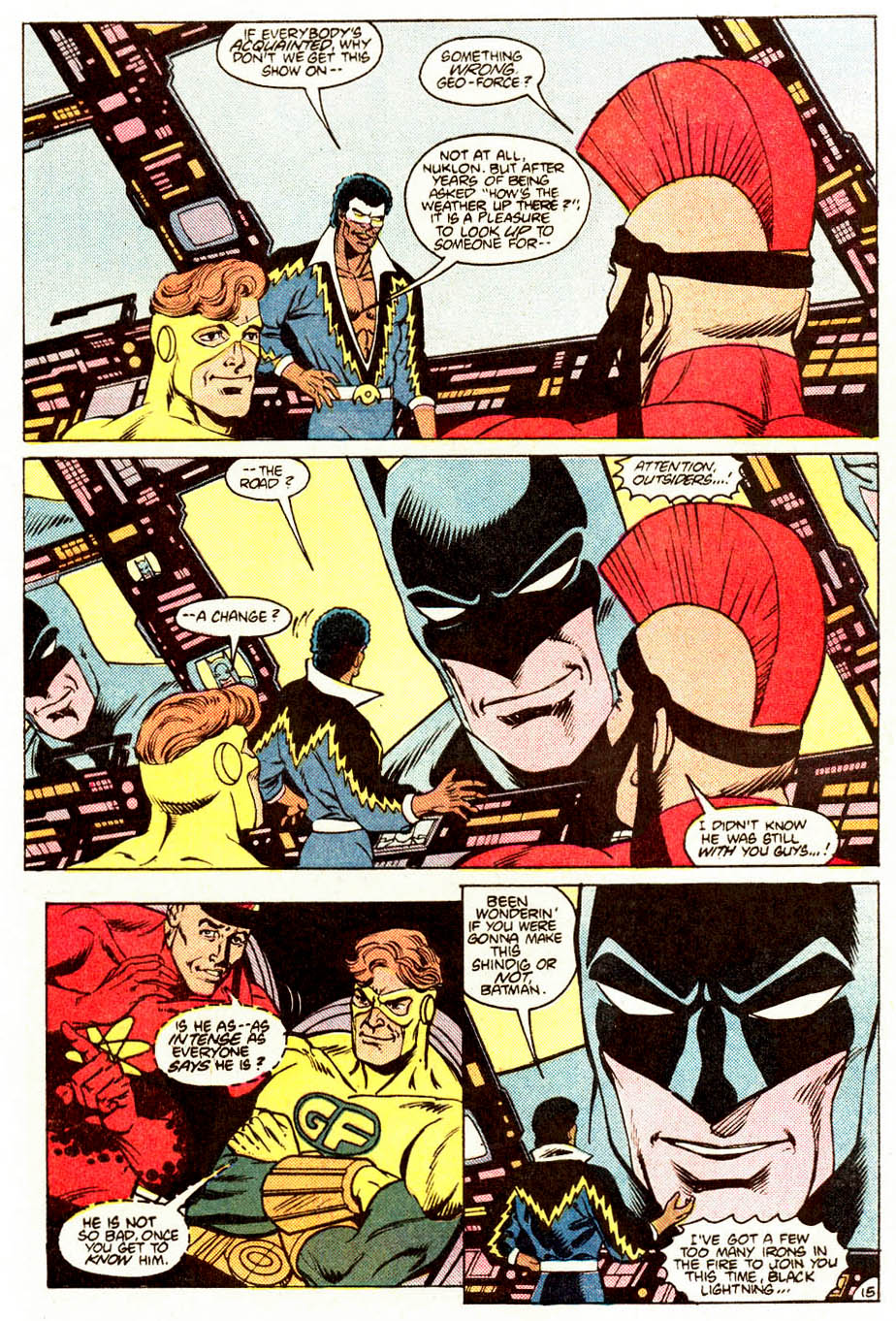 Read online The Outsiders (1985) comic -  Issue # _Special - 15