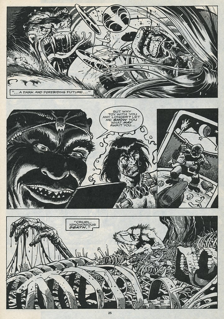 Read online The Savage Sword Of Conan comic -  Issue #176 - 27