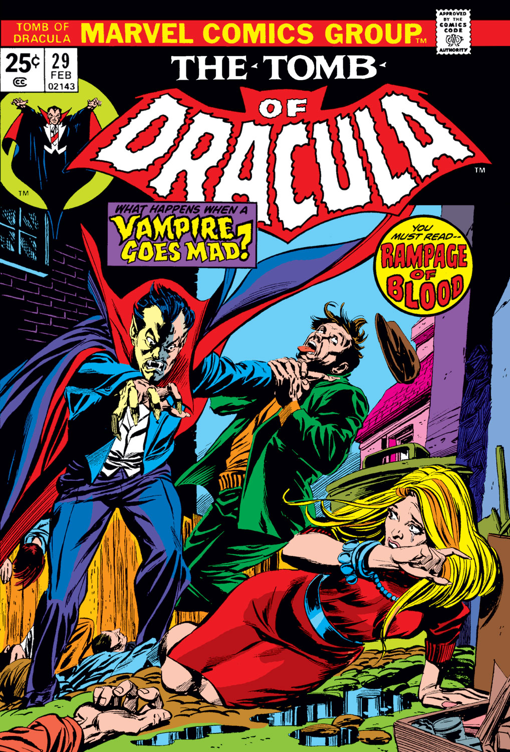 Read online Tomb of Dracula (1972) comic -  Issue #29 - 1