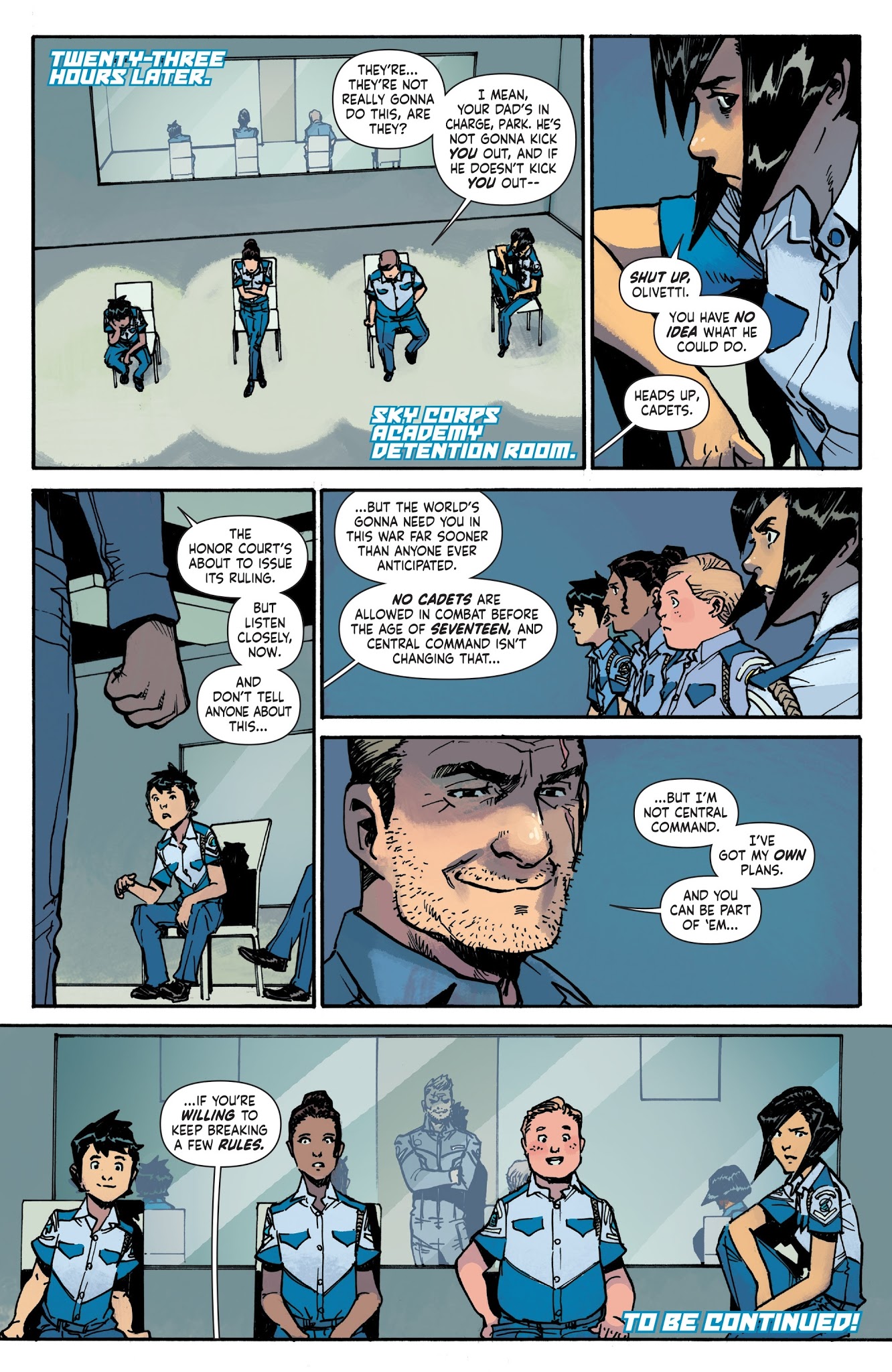 Read online Mech Cadet Yu comic -  Issue #4 - 24